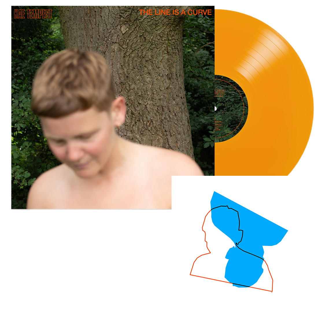 The Line Is A Curve: Limited Edition Orange Vinyl LP + Exclusive Signed Print