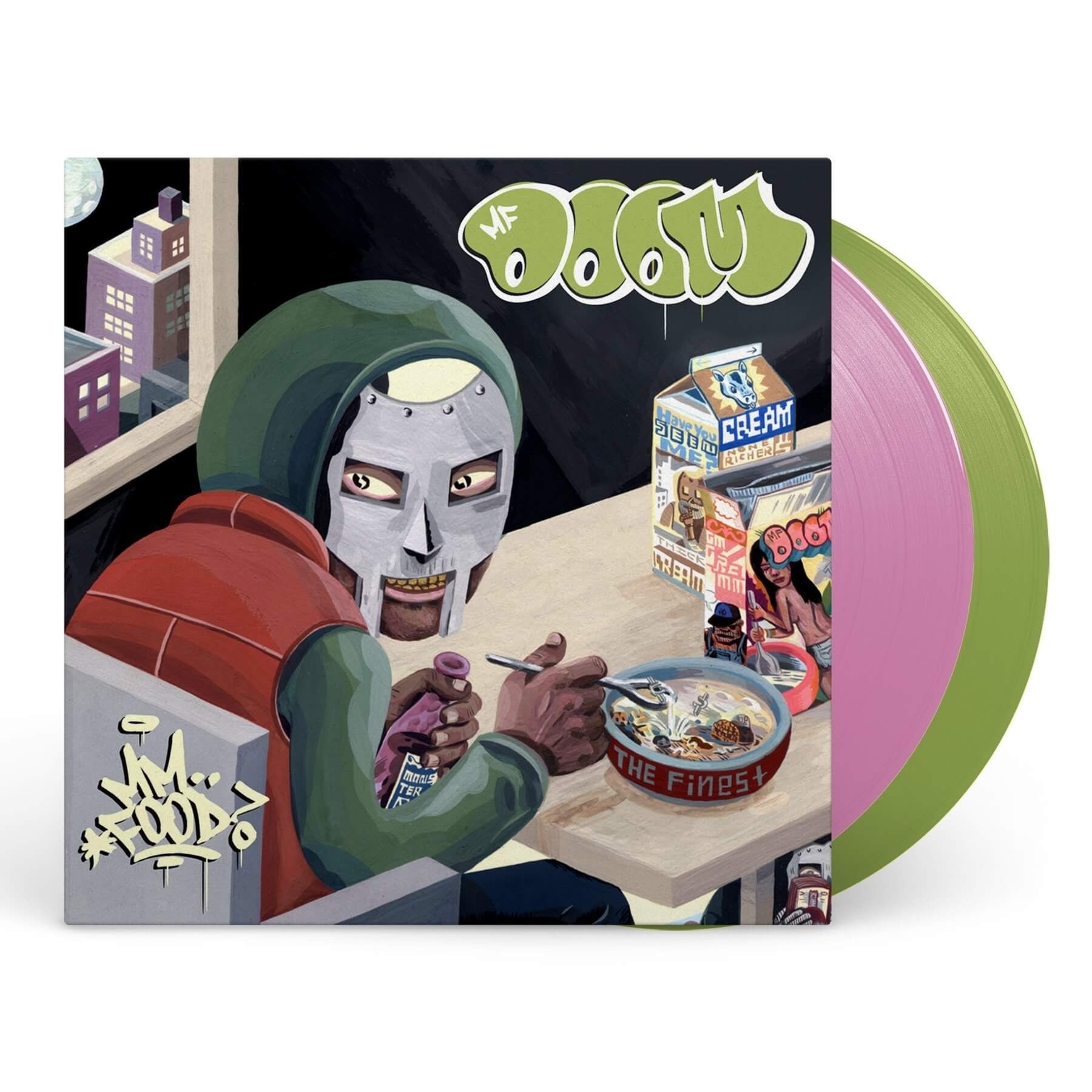 MF DOOM - MM..FOOD: Limited Pink + Green Vinyl 2LP.