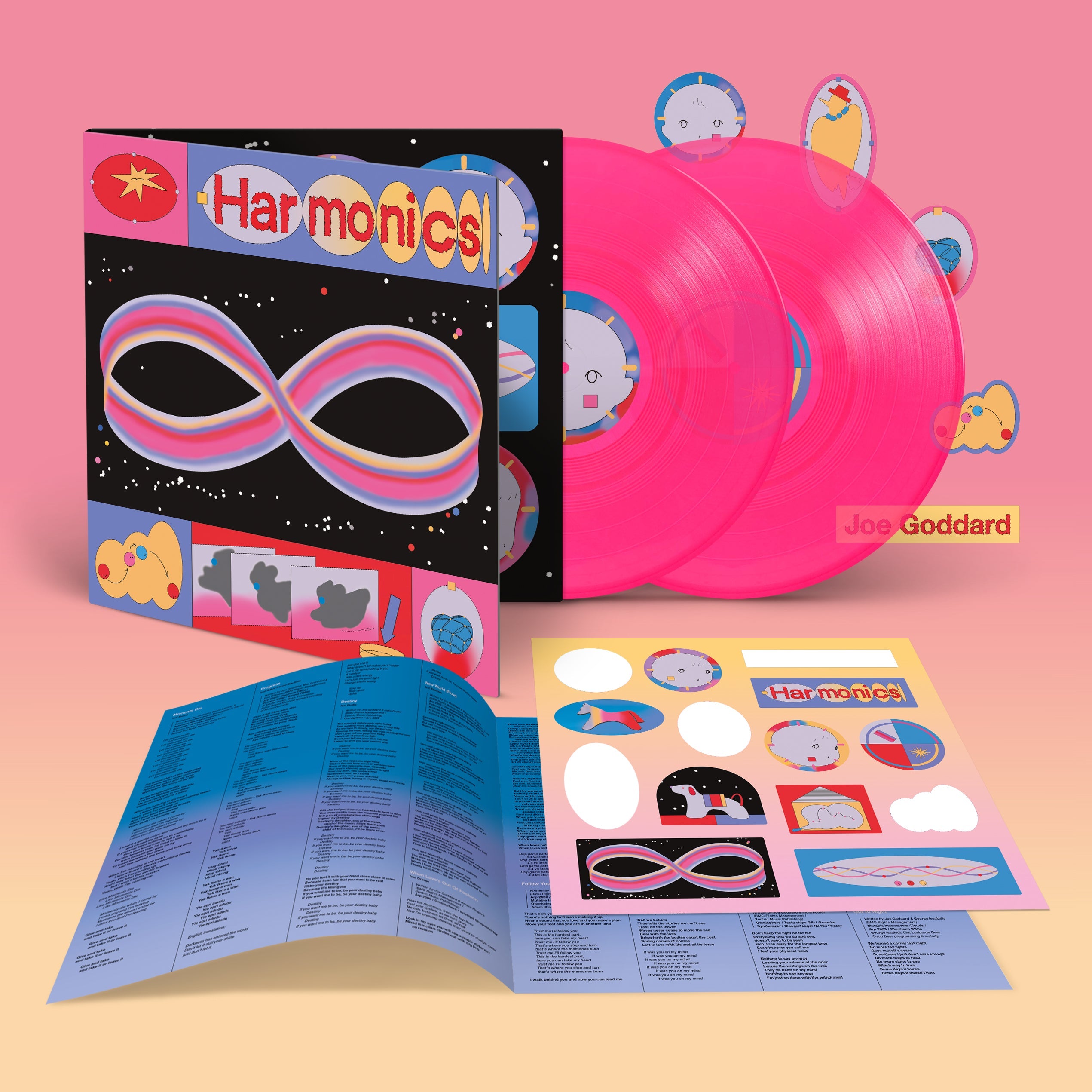 Harmonics: Limited Deluxe Transparent Pink Vinyl 2LP + Exclusive Signed Print