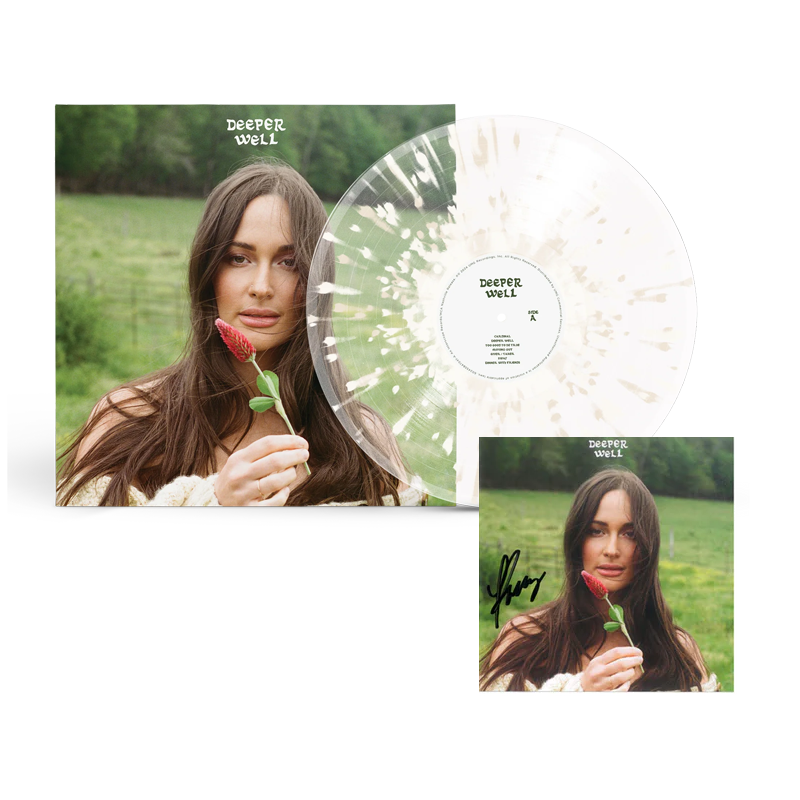 Deeper Well: Limited 'Spilled Milk' Transparent Splatter Vinyl LP (w/ Scented Sleeves) + Signed Art Card