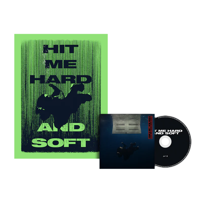 HIT ME HARD AND SOFT: CD + Green Poster
