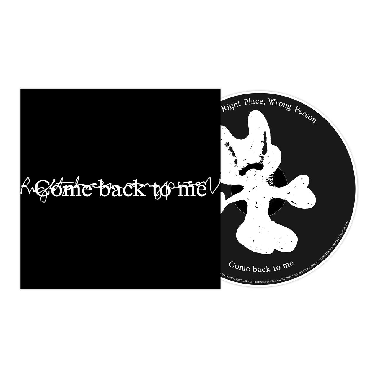 RM (BTS) - RM - Come back to me Single CD