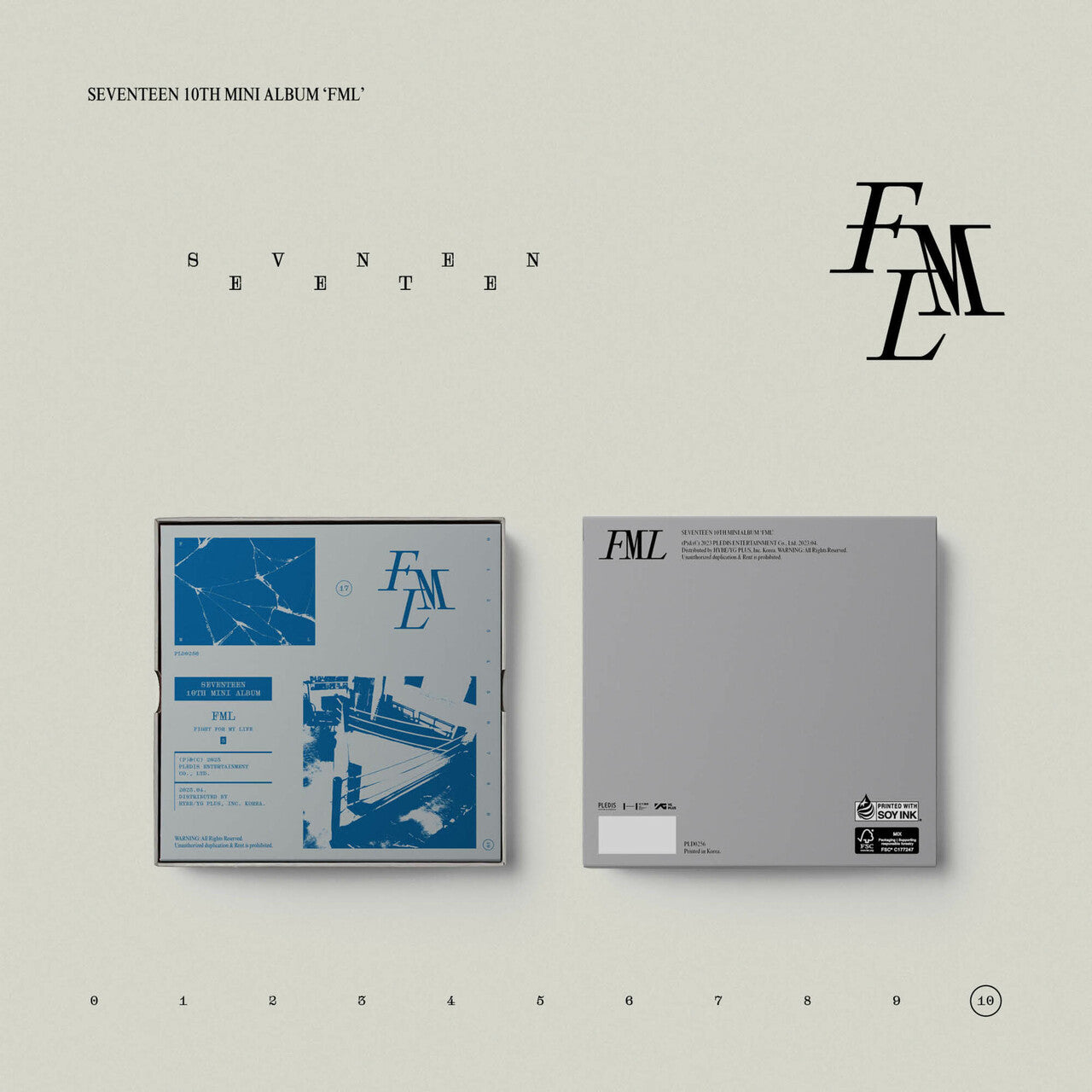 SEVENTEEN - FML (Fight for My Life): CD Box Set - Recordstore