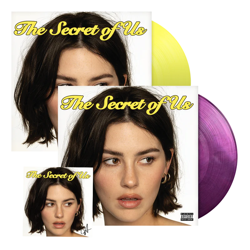 The Secret of Us: Limited Yellow Vinyl LP, Purple LP + Signed Art Card