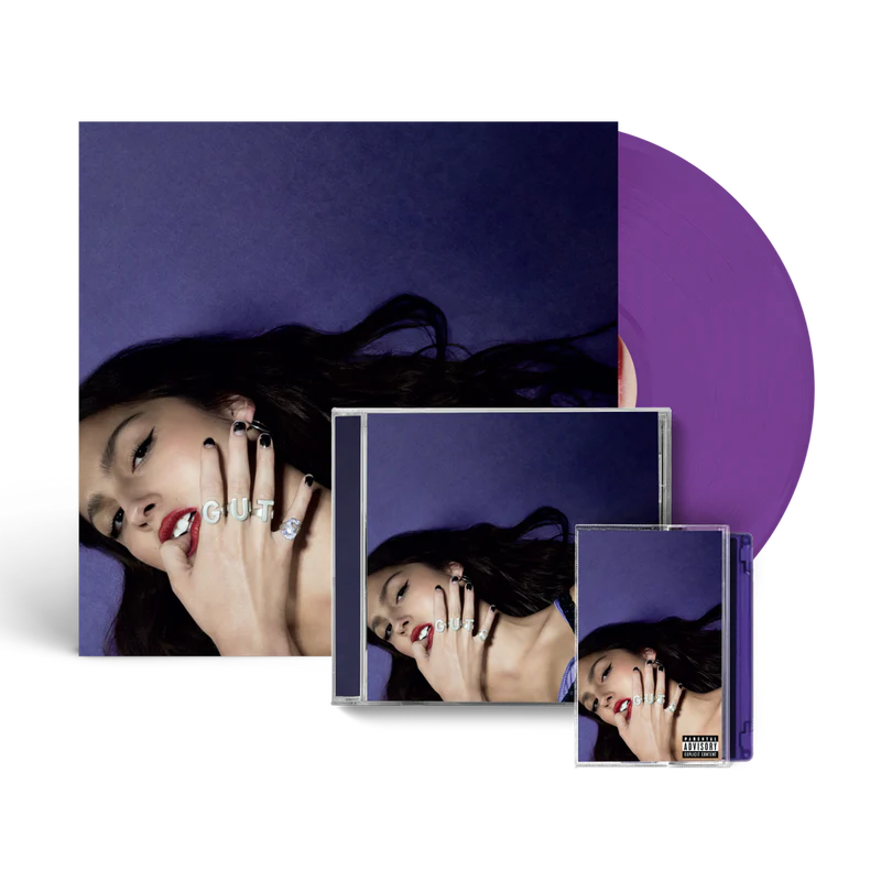 Olivia Rodrigo - GUTS: Limited Purple Vinyl LP, CD + Cassette - Recordstore