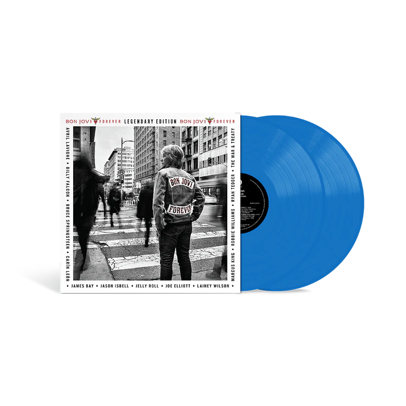 Bon Jovi - Forever (Legendary Edition) Jersey Blue Exclusive Colour 2LP - D2C Exclusive