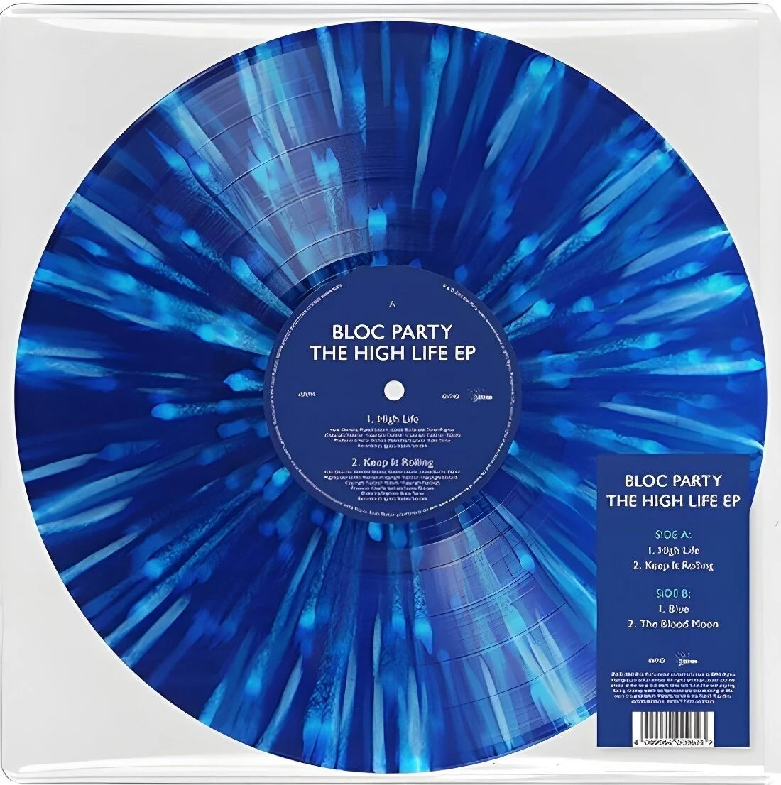 Bloc Party - The High Life: Blue Splatter Vinyl 12" EP [RSD24]