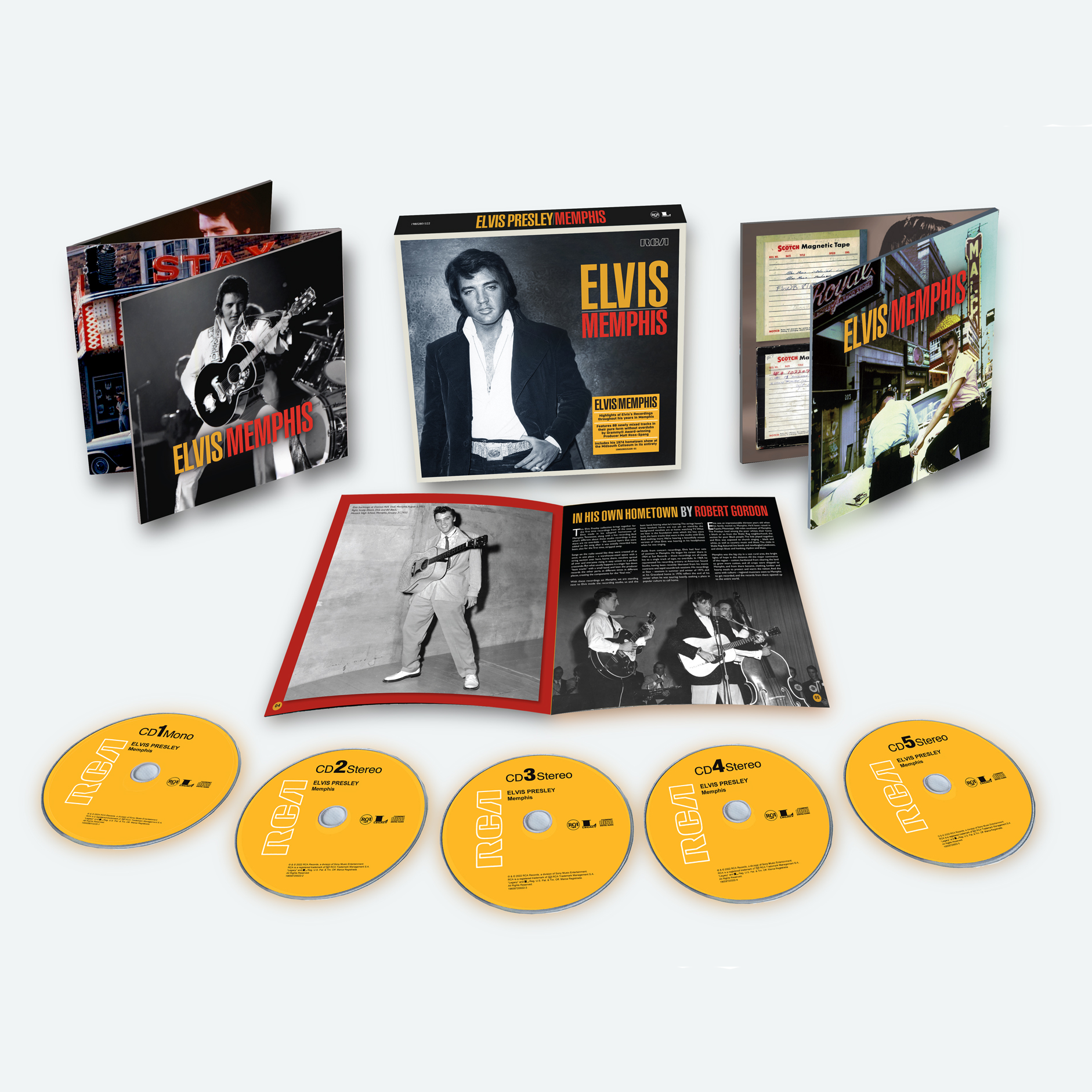 Elvis Presley - Memphis: 5CD Box Set