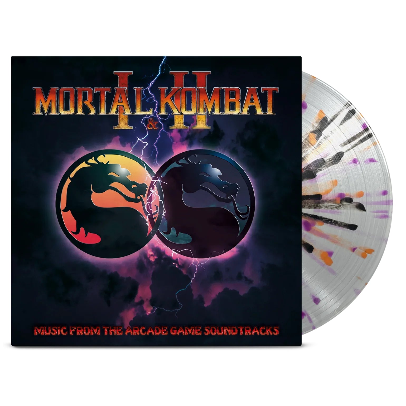 Original Soundtrack - Mortal Kombat MK1 & 2: Splatter Vinyl 2LP