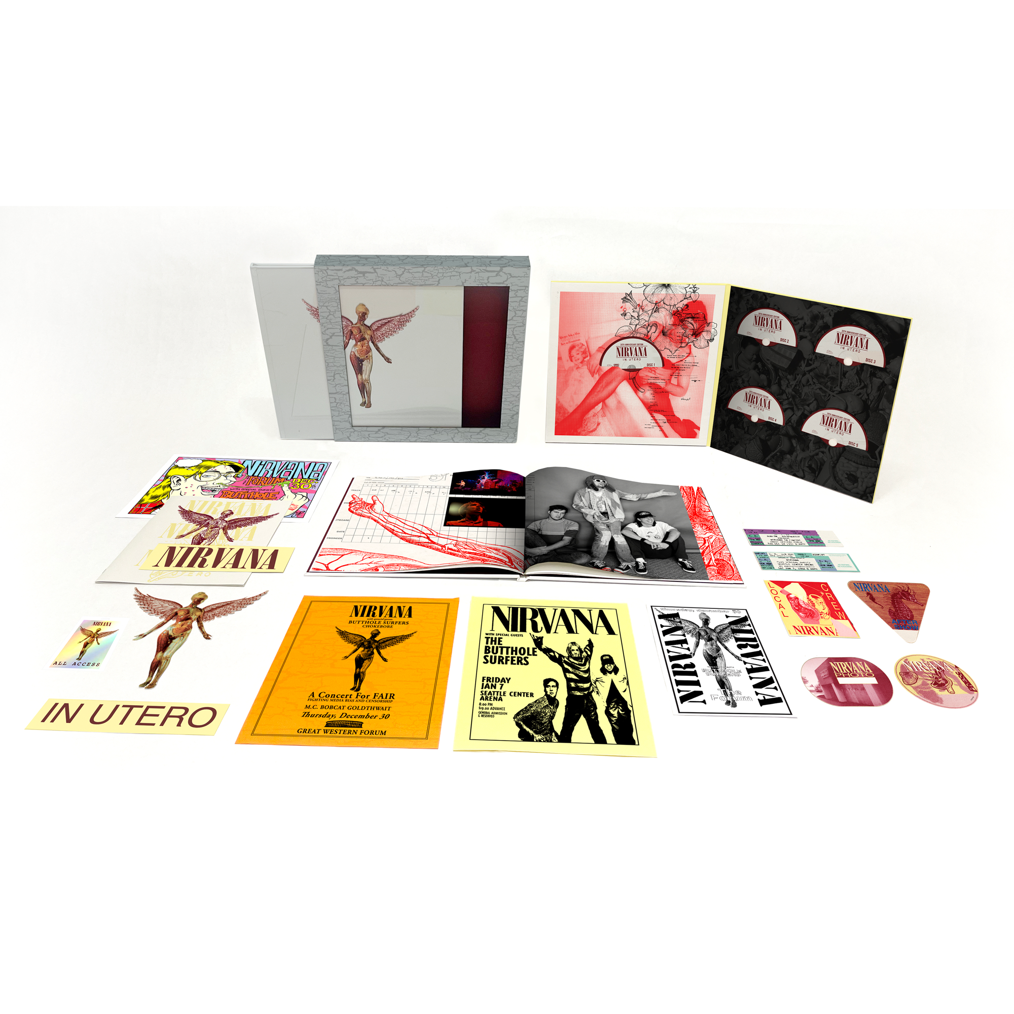 Nirvana SHM-CD 4枚セット　 おまけ付き Amazon.co.jp: ネヴァーマインド - 30周年記念スーパー・デラックス