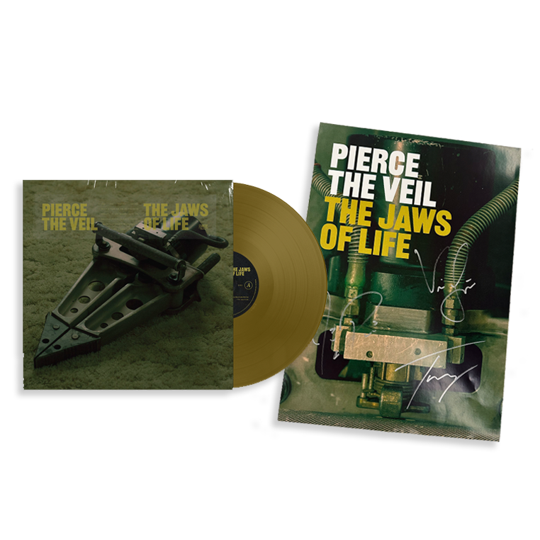 Jaws Of Life: Limited Gold Vinyl LP + Signed A3 Poster