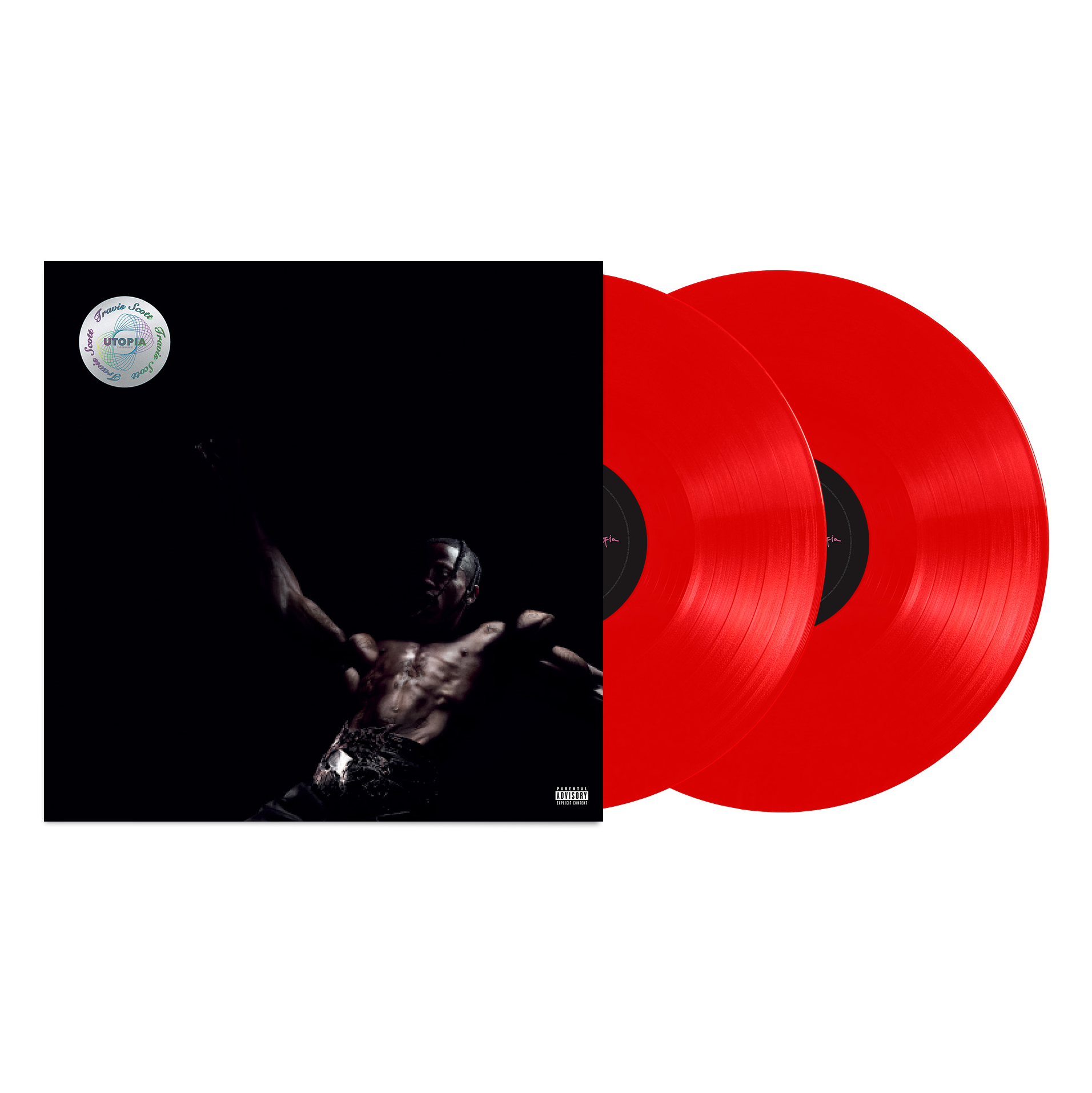 STUTS 「Eutopia」 2LP 【痛みあり】 Travis Scott - Utopia: Limited Red Vinyl 2LP - Recordstore