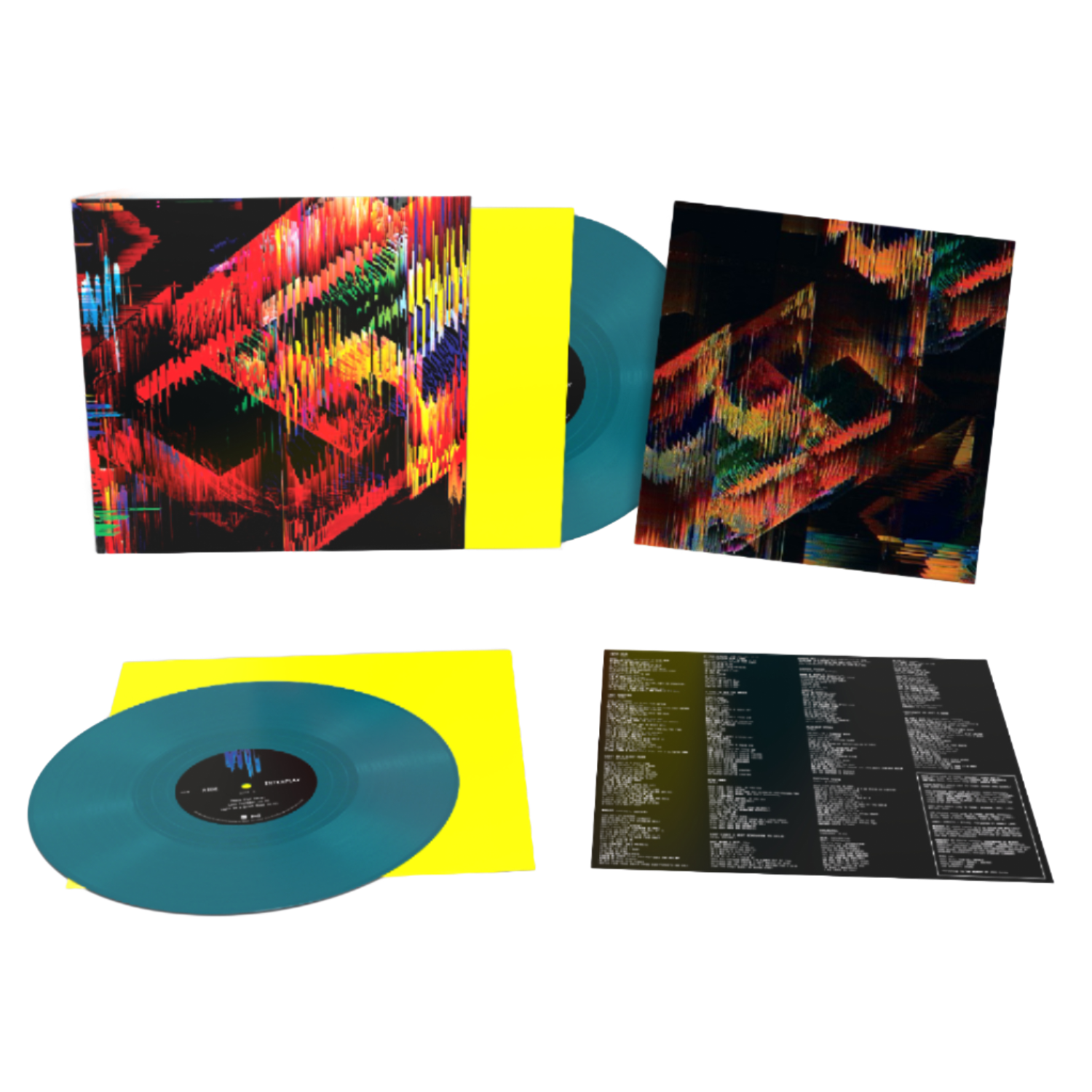 Interplay: Limited Blue/Green Vinyl LP + Signed Art Card