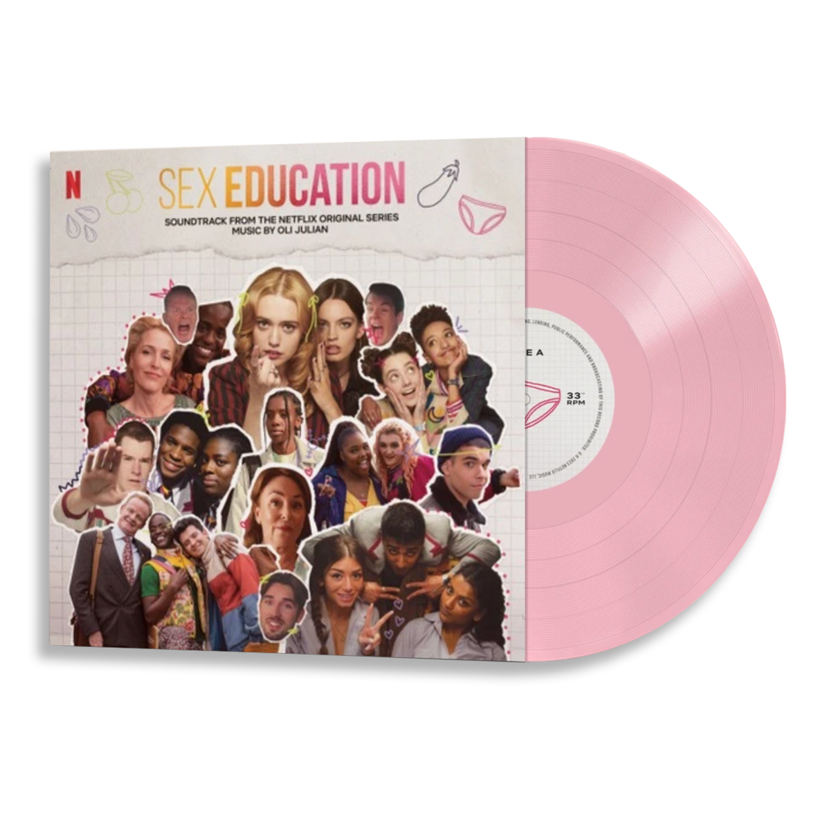 Oli Julian - Sex Education. (Soundtrack from the Netflix Series): Limited  Pink Viny - Recordstore