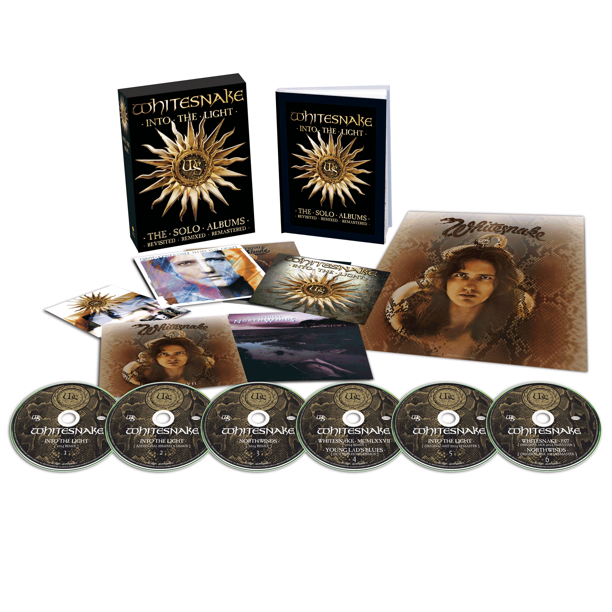 Whitesnake - Into The Light - The Solo Albums: 6CD Box Set