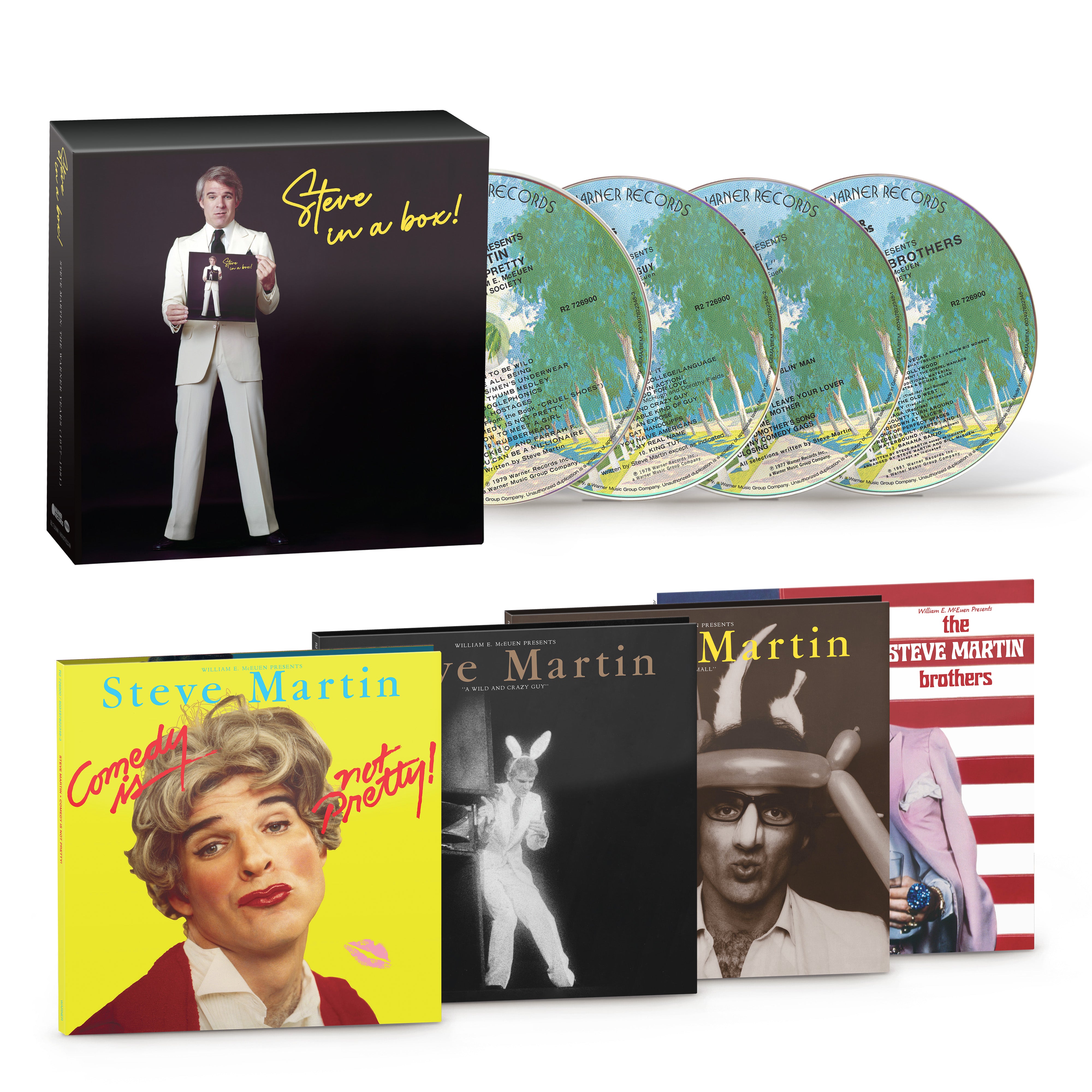 Steve Martin - Steve In A Box: 4CD Box Set