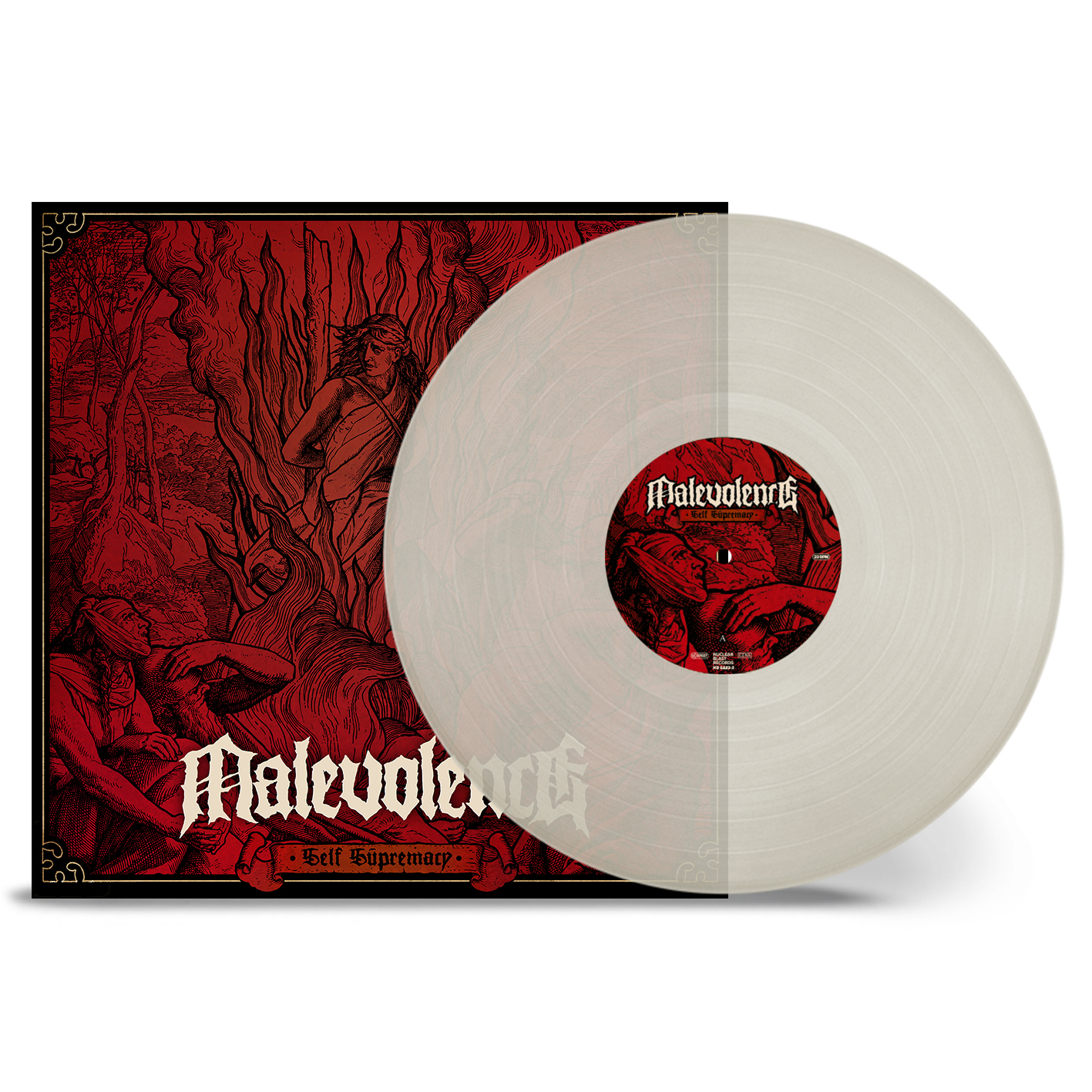 Malevolence - Self Supremacy: Transparant Vinyl LP