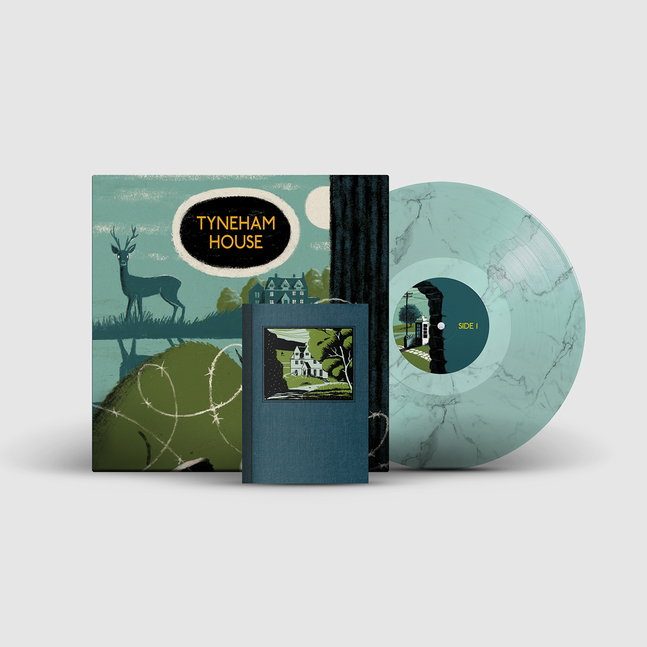 Tyneham House - Tyneham House: Limited Blue + Transparent Marbled Vinyl 10" LP