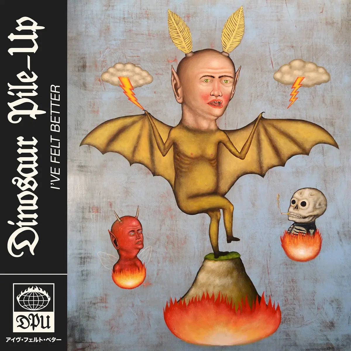 Dinosaur Pile-Up - I've Felt Better: Yellow Vinyl LP