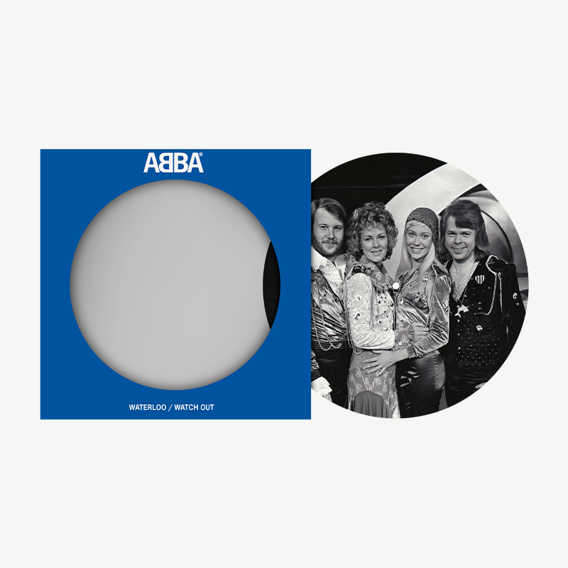 ABBA - Waterloo / Watch Out: Picture Disc Vinyl	7" Single