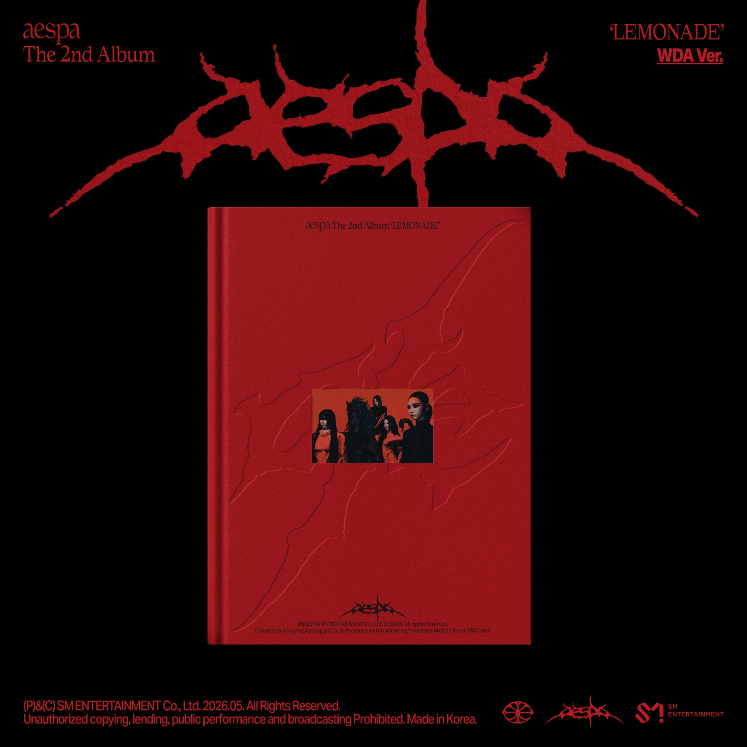 S.E.S. 2nd Album CD ステッカー付 aespa 元祖エスパ aespa - The 2nd Album 'LEMONADE' (WDA Ver.) - Recordstore