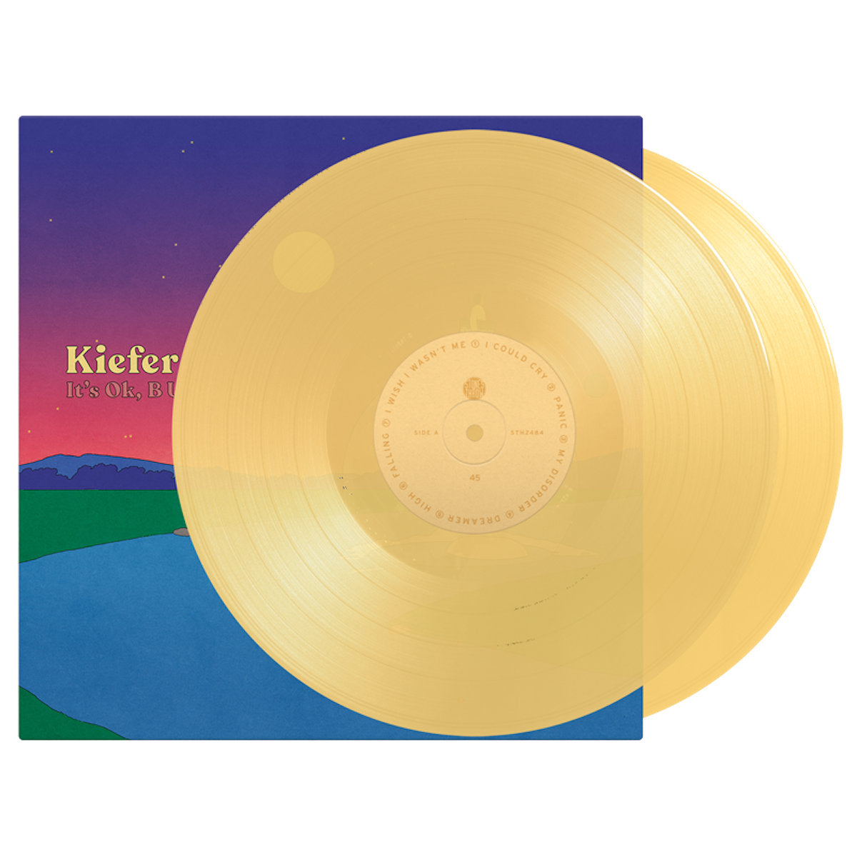 Kiefer - It's Ok, B U: Limited Moon Yellow Vinyl LP