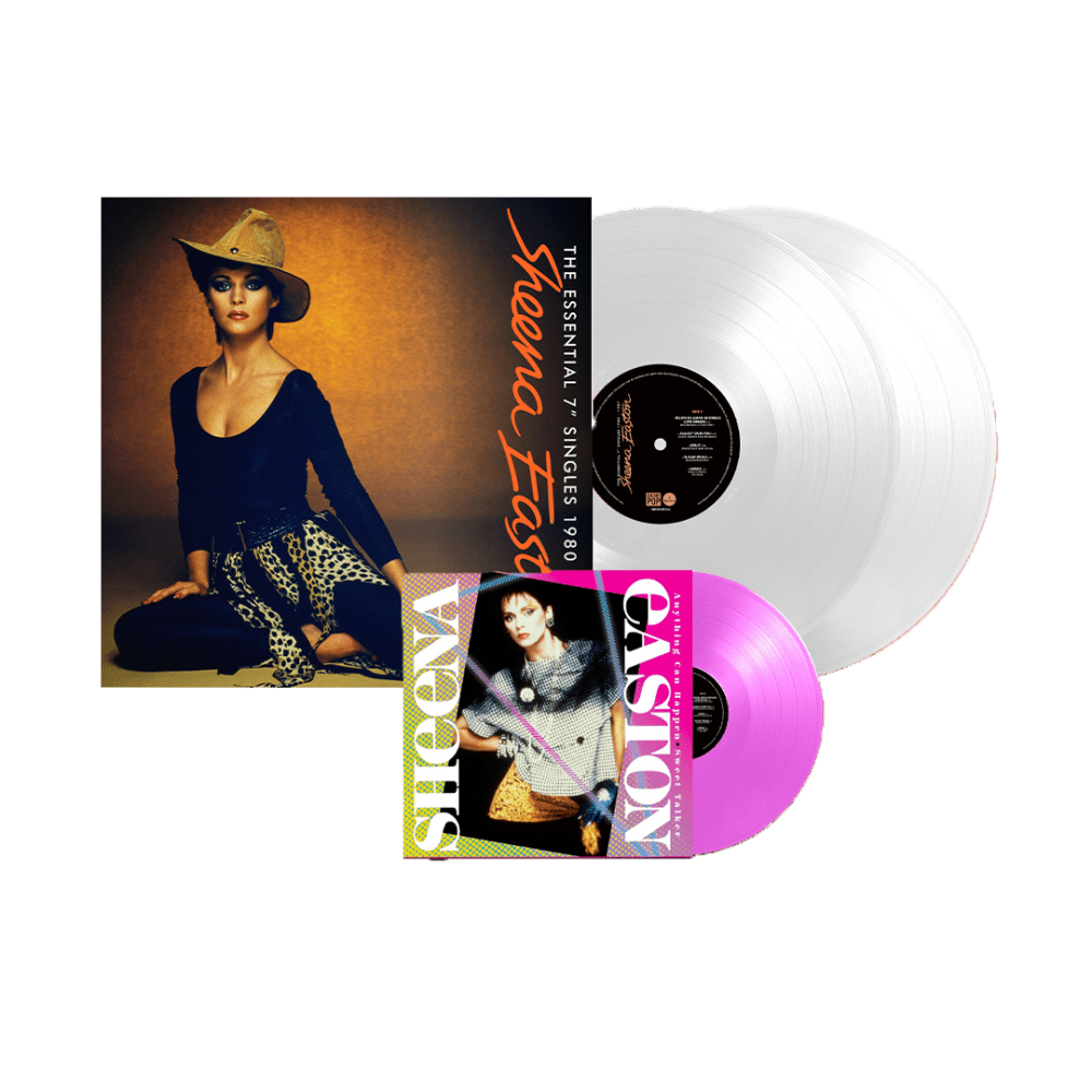 Pi　Recordstore　2LP　1980-1987:　7”　Singles　The　Vinyl　White　Bonus　Essential　Easton　Sheena　Limited
