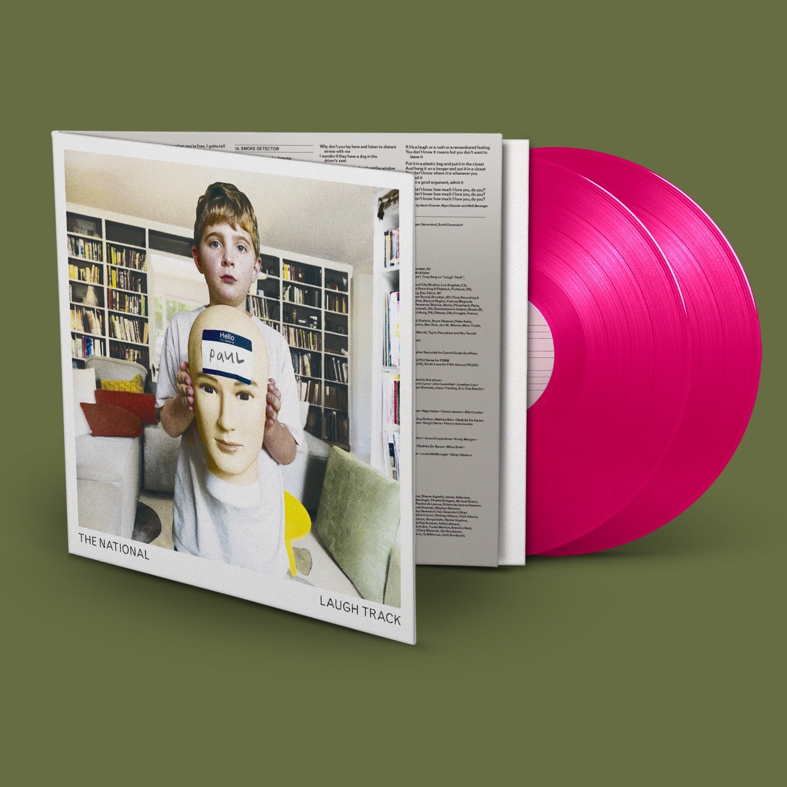 The National - Laugh Track: Limited Pink Vinyl LP
