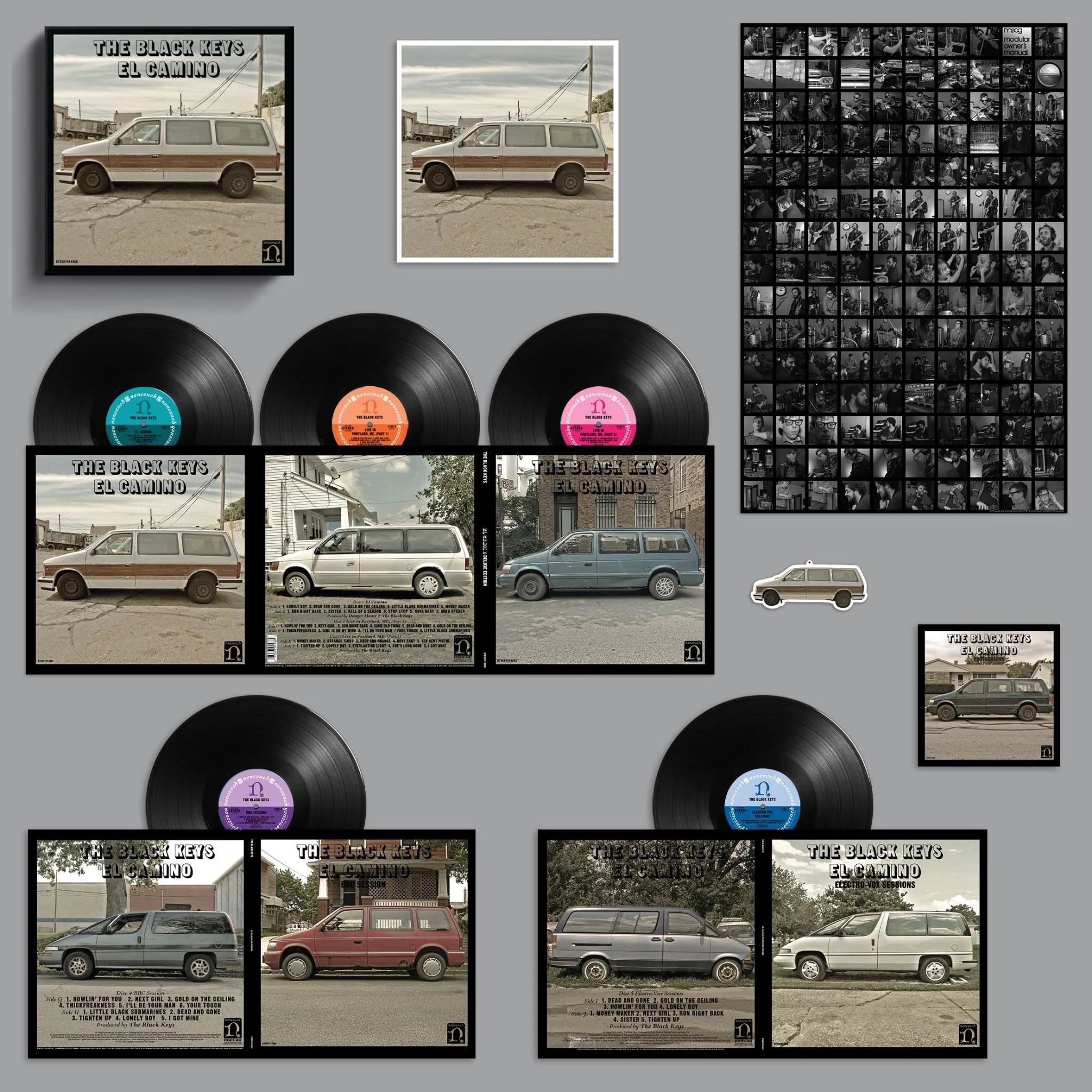 The Black Keys - El Camino (10th Anniversary Super Deluxe Edition): Vinyl  5LP Box Set - Recordstore