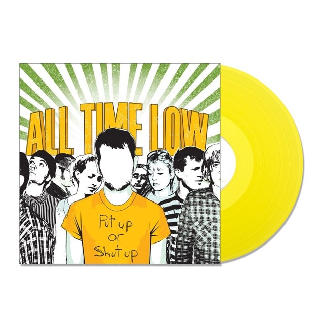 All Time Low - Put Up Or Shut Up: Yellow Vinyl LP