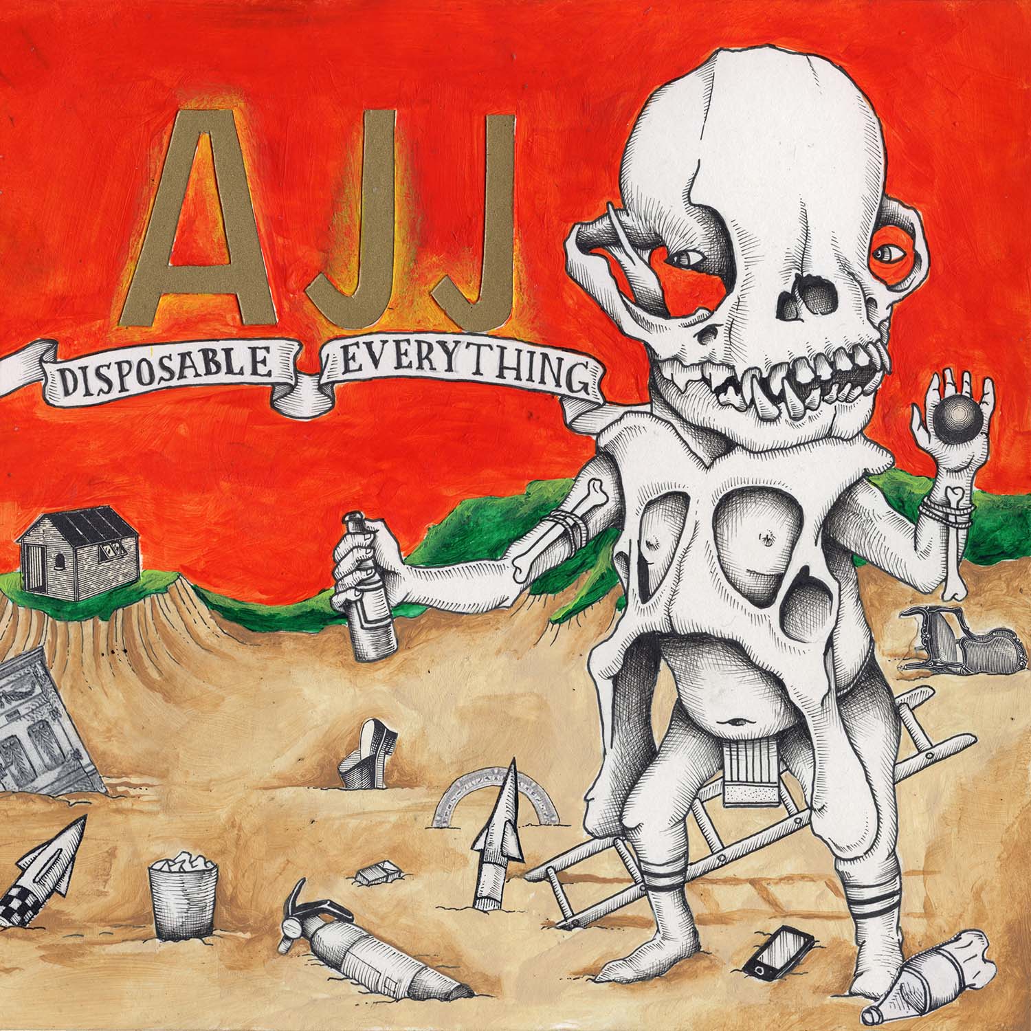 AJJ - Disposable Everything: CD
