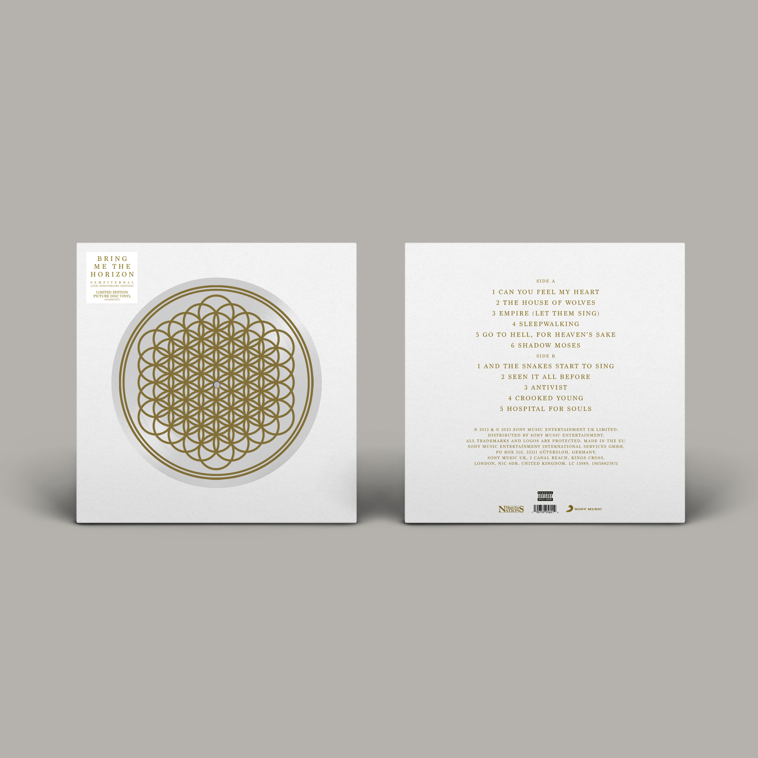 Bring Me The Horizon - Sempiternal (10th Anniversary): Limited Picture Disc  Vinyl LP - Recordstore