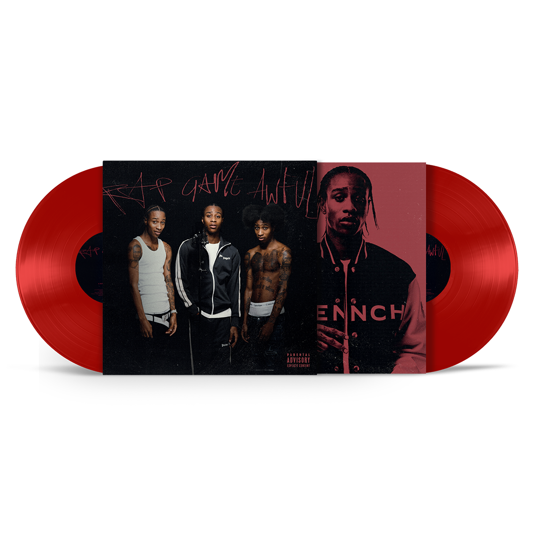 Rap Game Awful: Red Vinyl 2LP + Signed Art Card