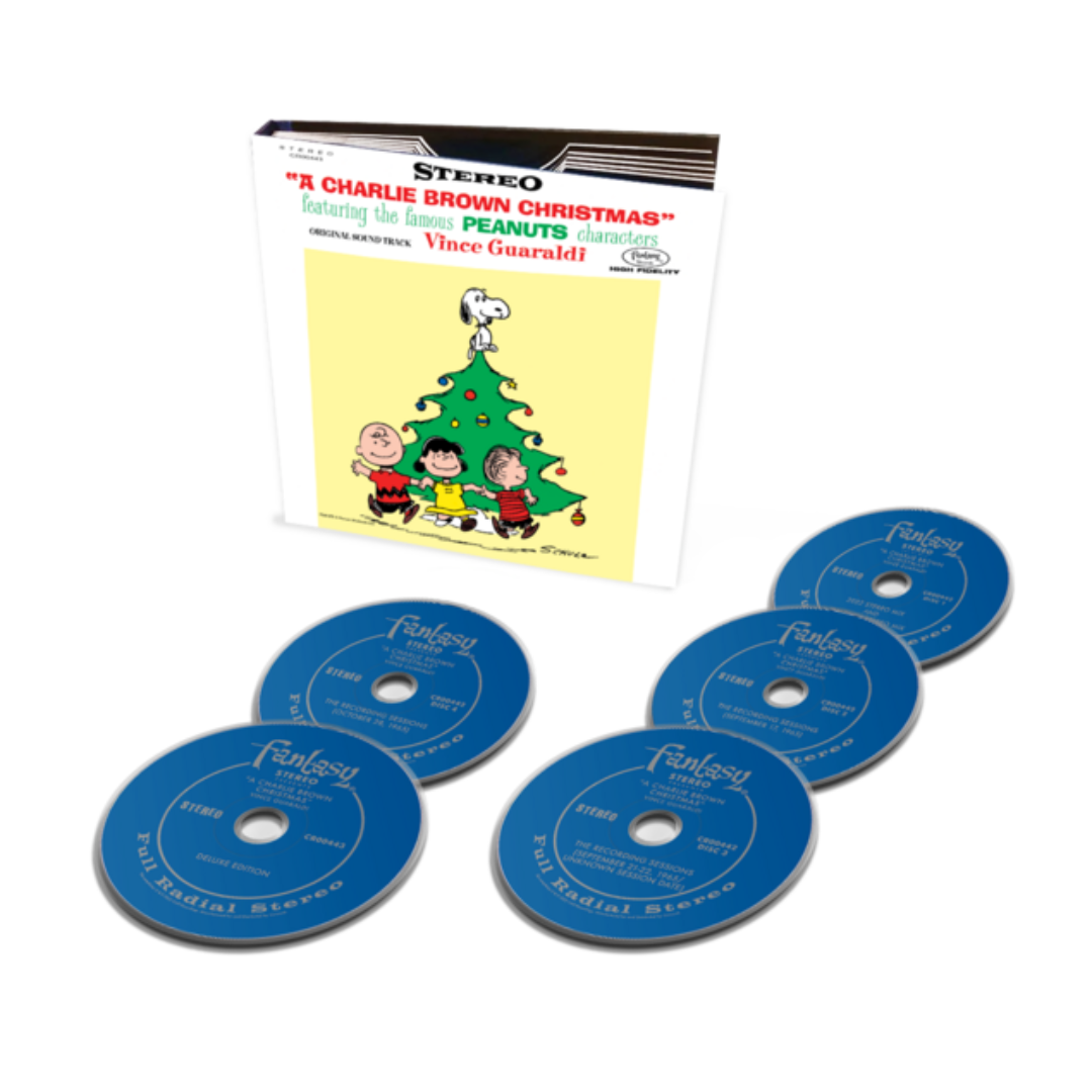Vince Guaraldi Trio - A Charlie Brown Christmas: Super Deluxe CD / Blu-Ray Box Set