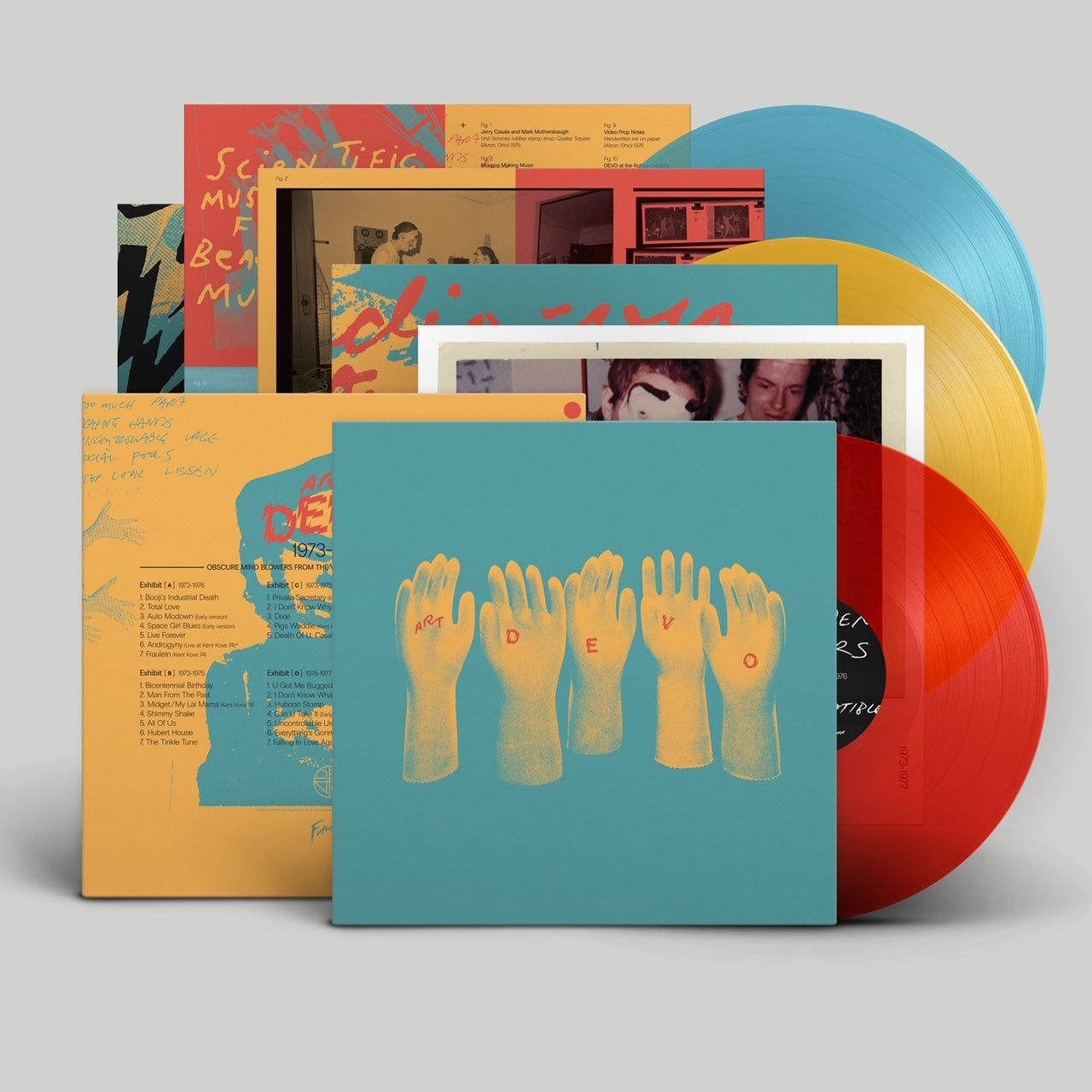 Devo - Art Devo: Limited 'Rubber Gloves Colour' Vinyl 3LP