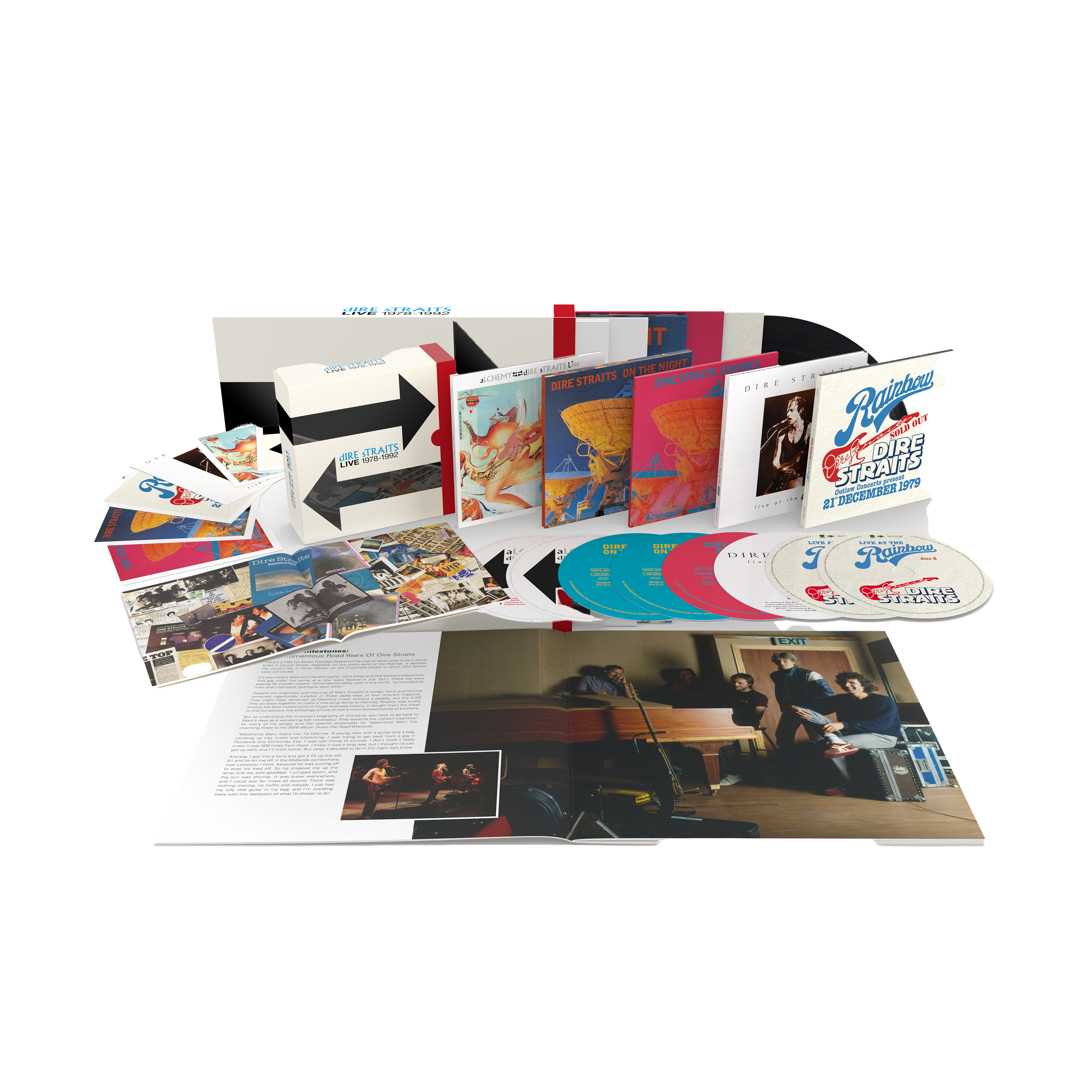 Dire Straits - The Live Albums 1978-1992: 8CD Box Set - Recordstore