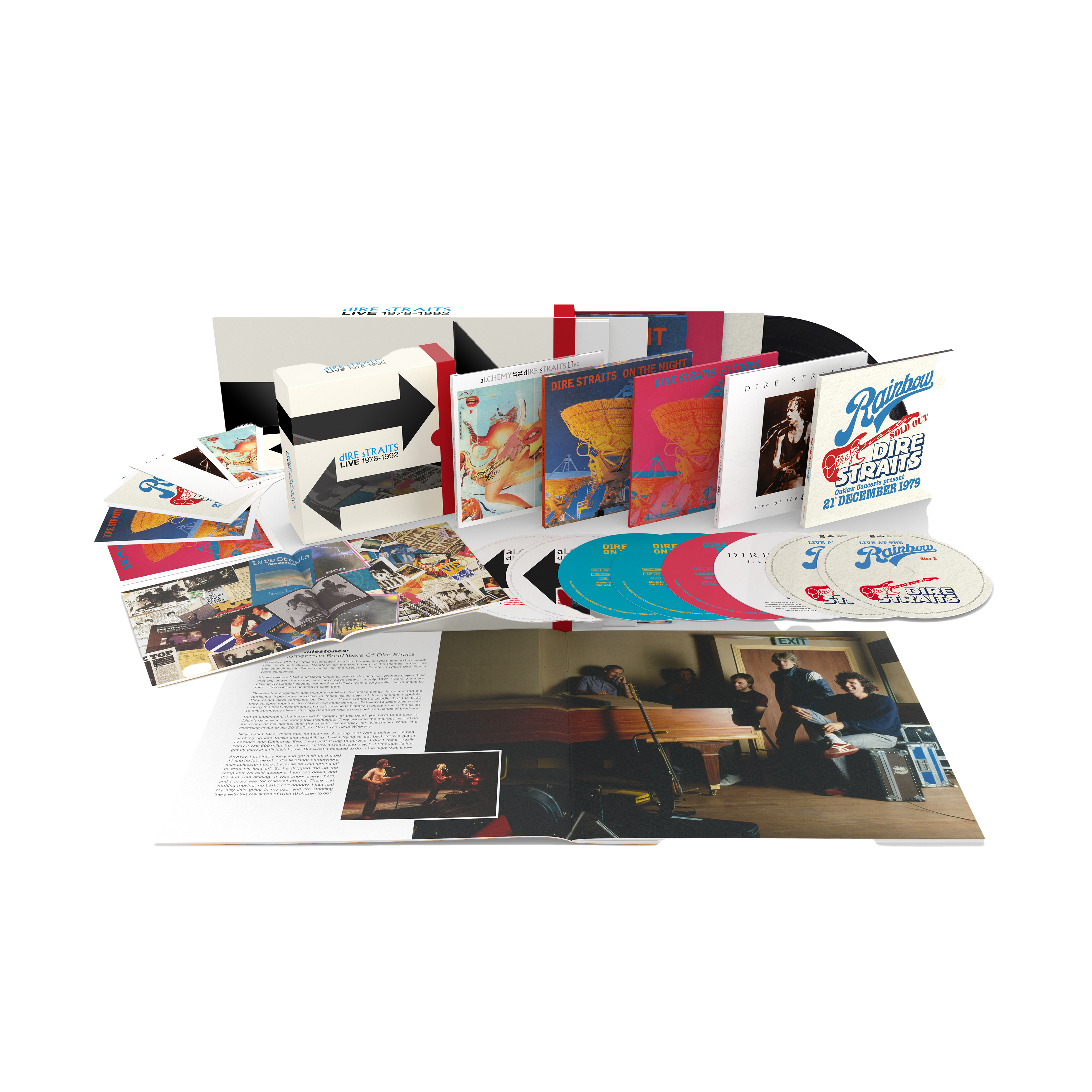 Dire Straits - The Live Albums 1978-1992: 8CD Box Set