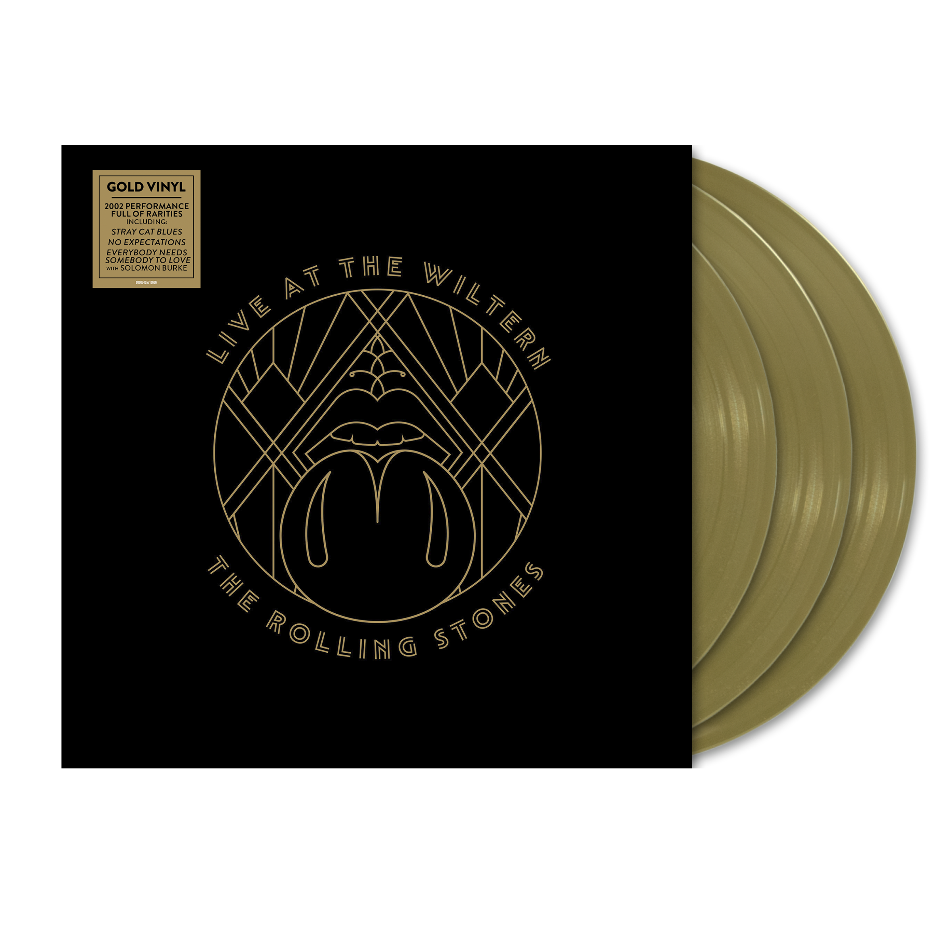 The Rolling Stones - Live At The Wiltern: Exclusive Gold Vinyl 3LP