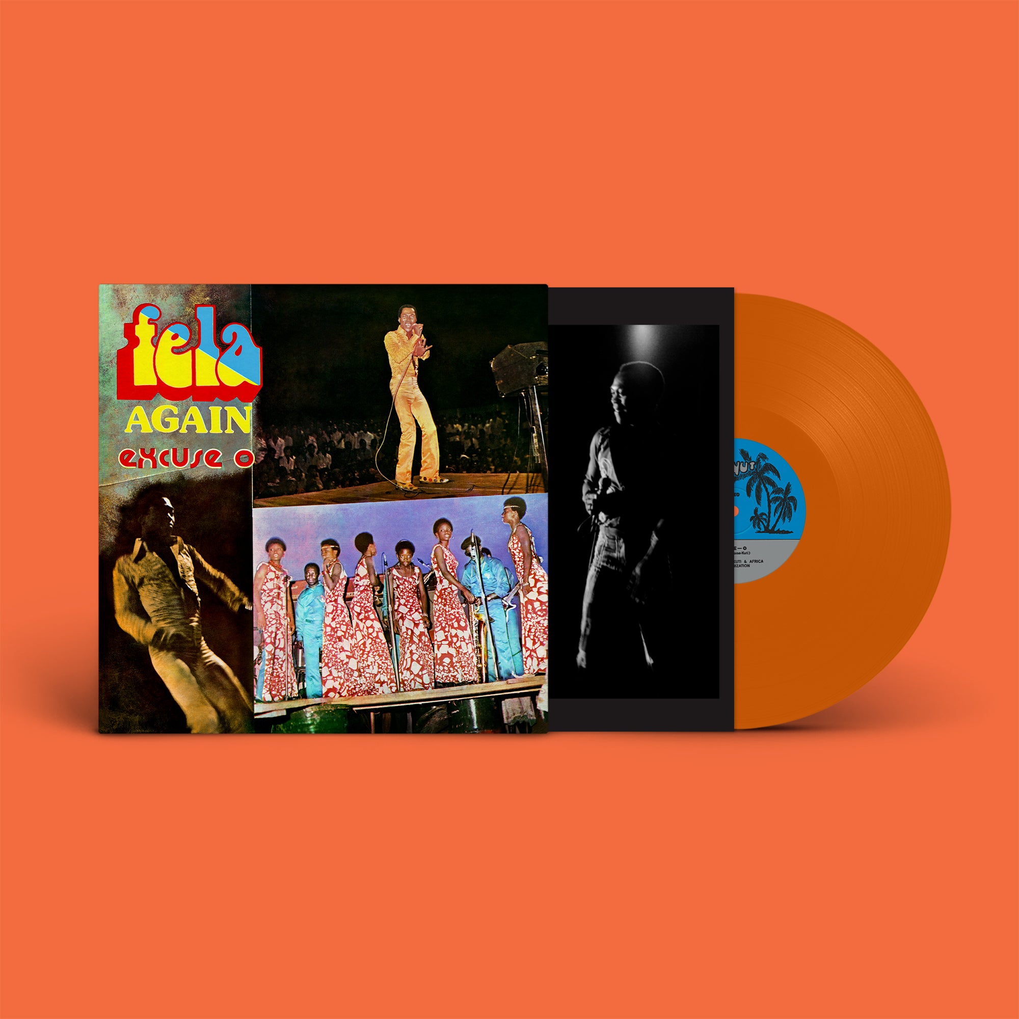 Fela Kuti - Excuse-O: Opaque Orange Vinyl 12" Single