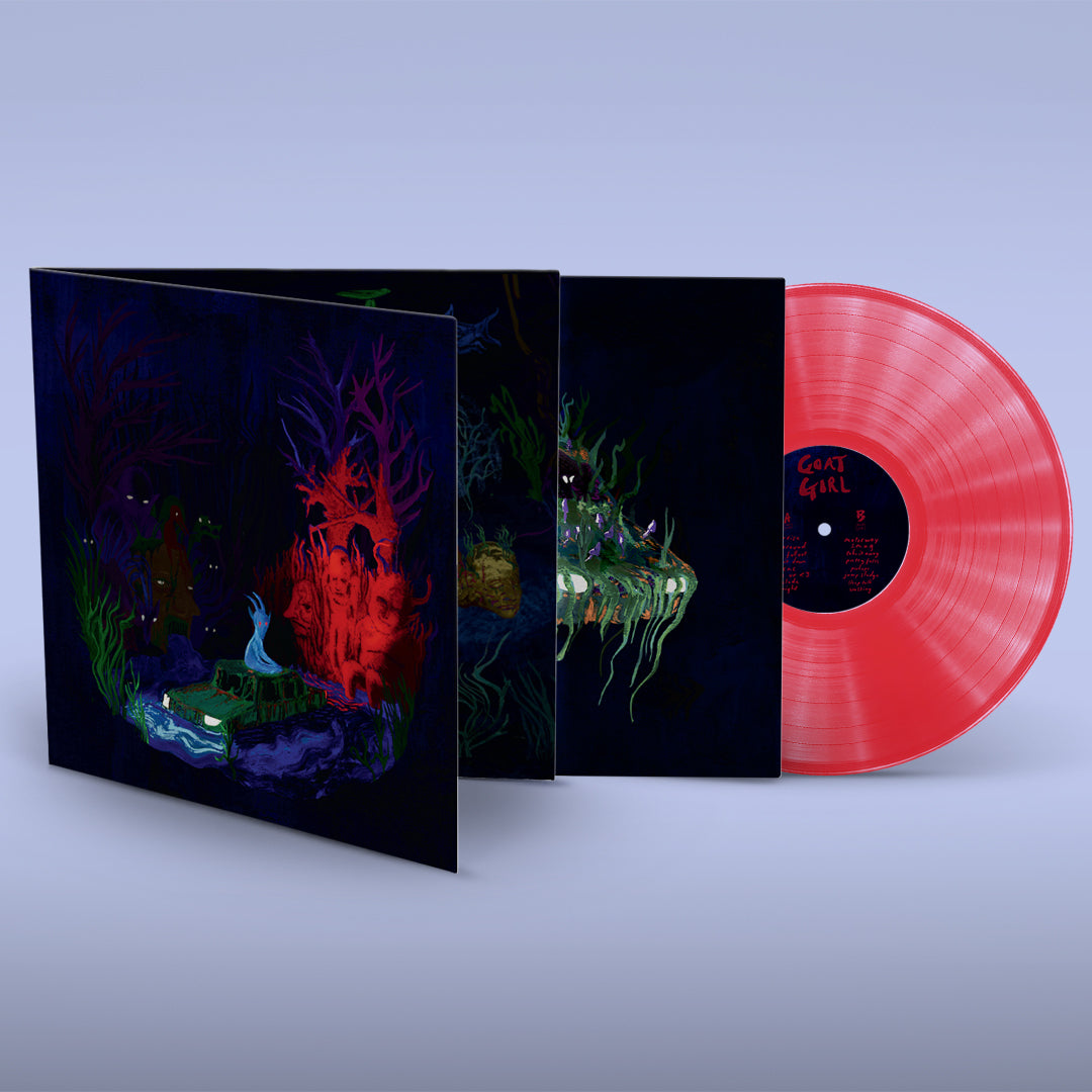 Goat Girl - Below The Waste: Limited Transparent Red Vinyl LP