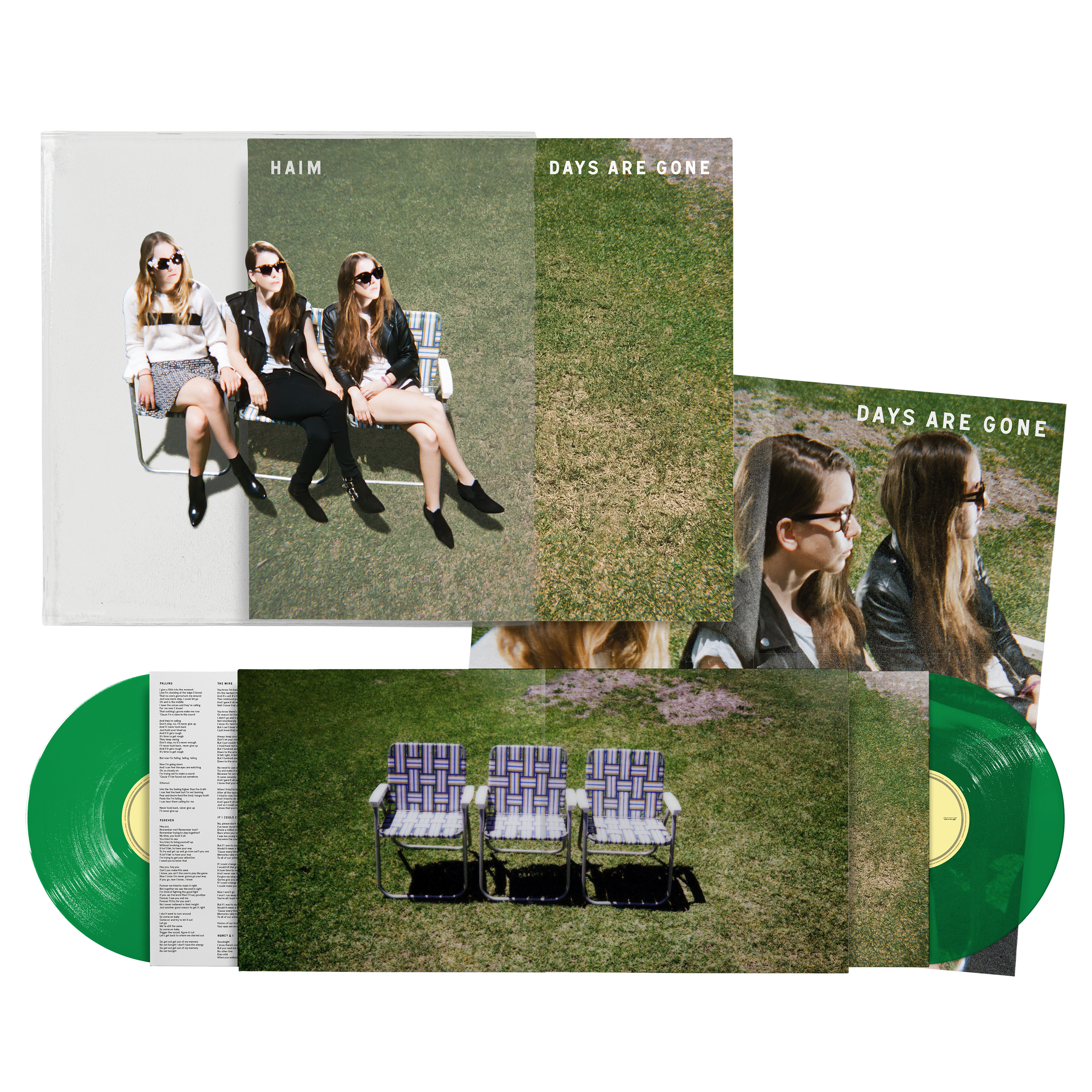 Days Are Gone (10th Anniversary): Transparent Green Vinyl LP + Signed Art Card