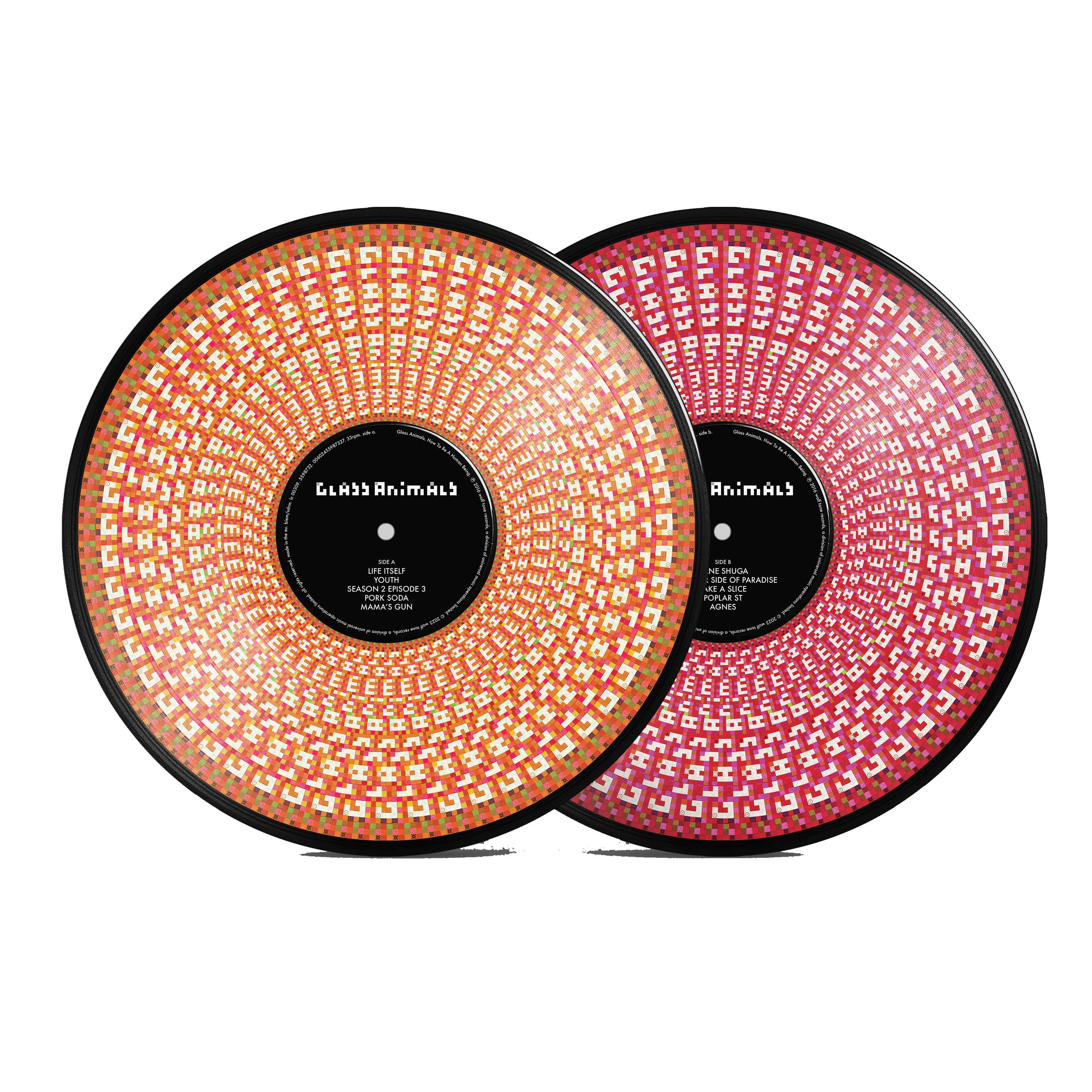 Glass Animals How To Be A Human Being (Zoetrope Edition): Vinyl