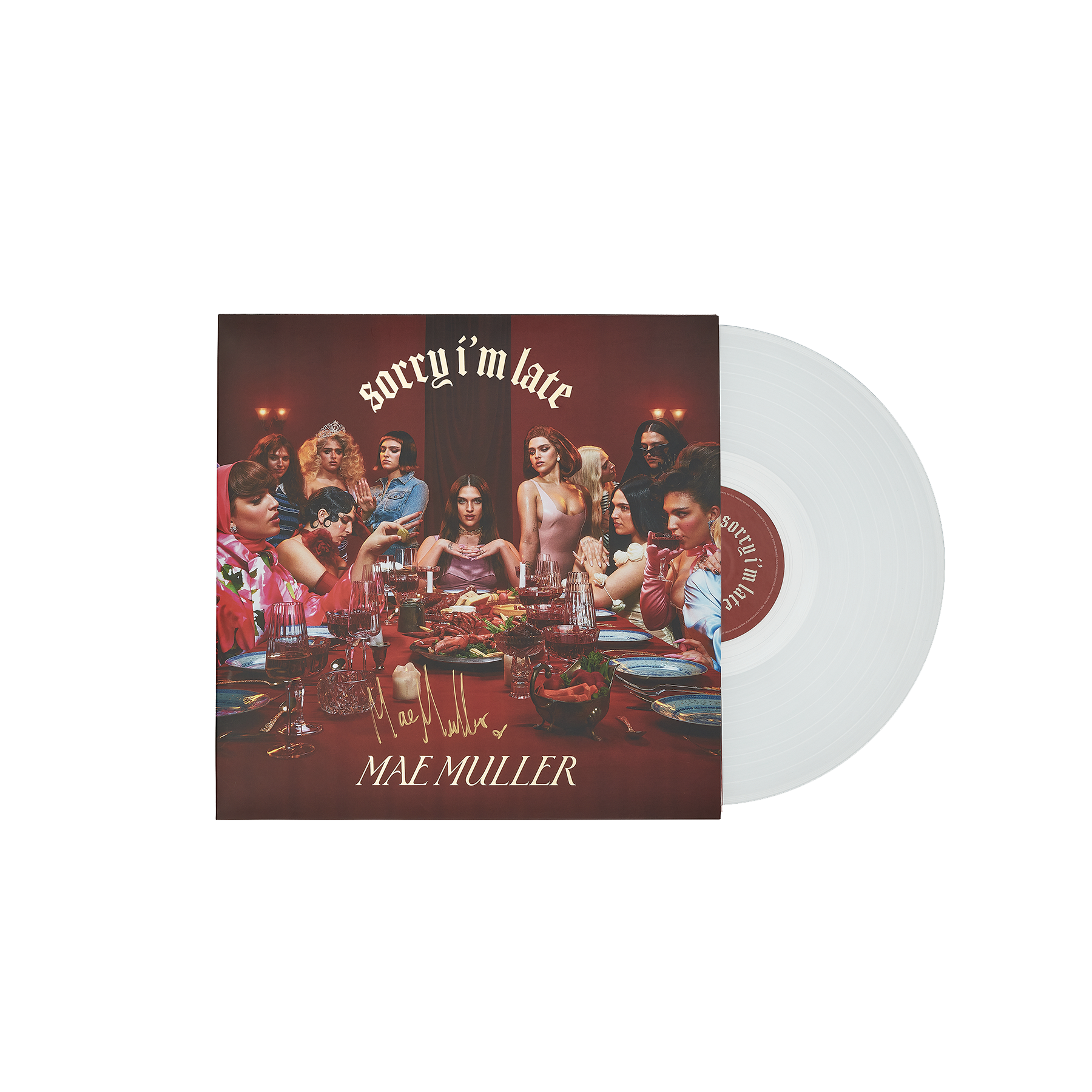 Mae Muller - Sorry I'm Late -  Signed Store Exclusive Clear Vinyl