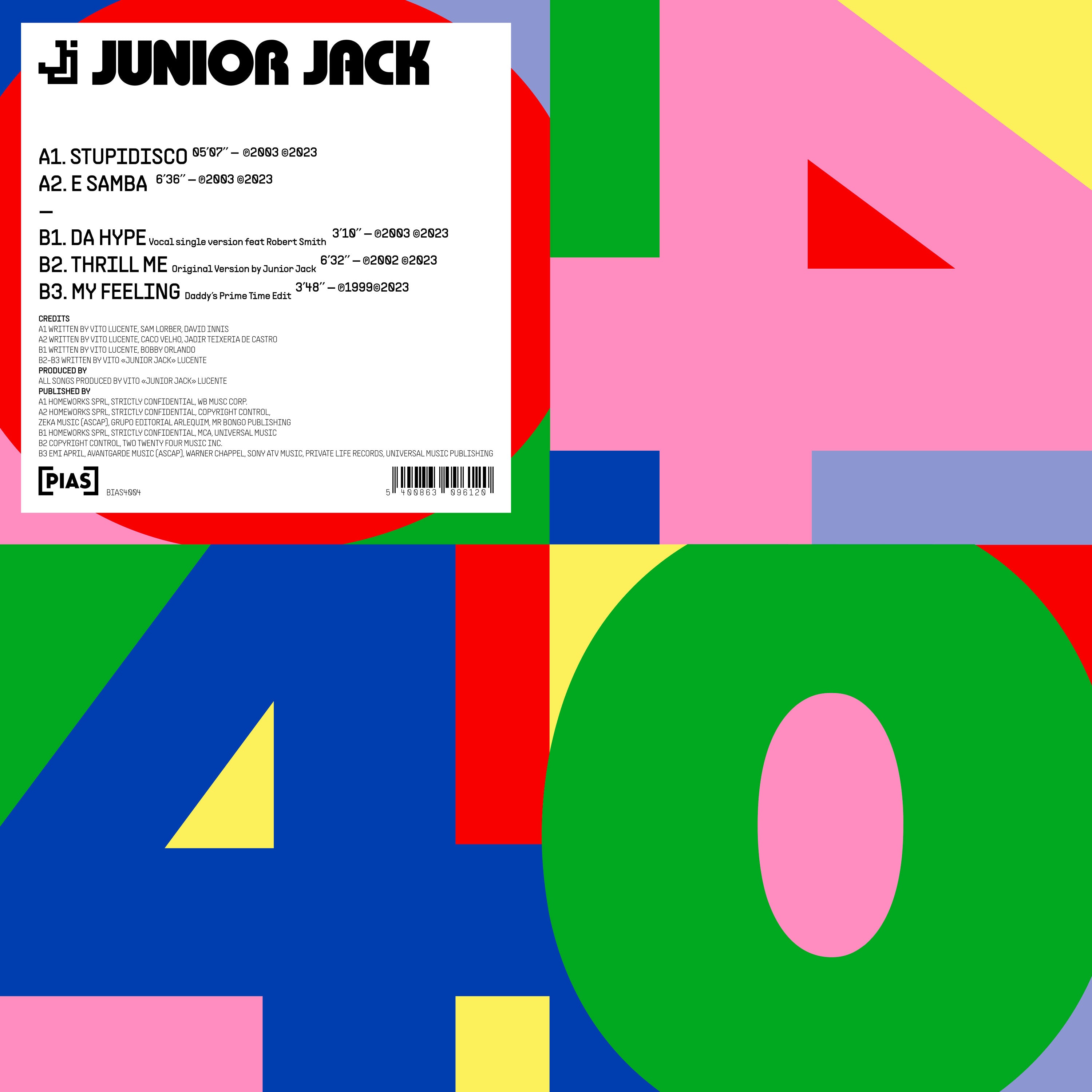 Junior Jack - [PIAS] 40: Vinyl 12" EP