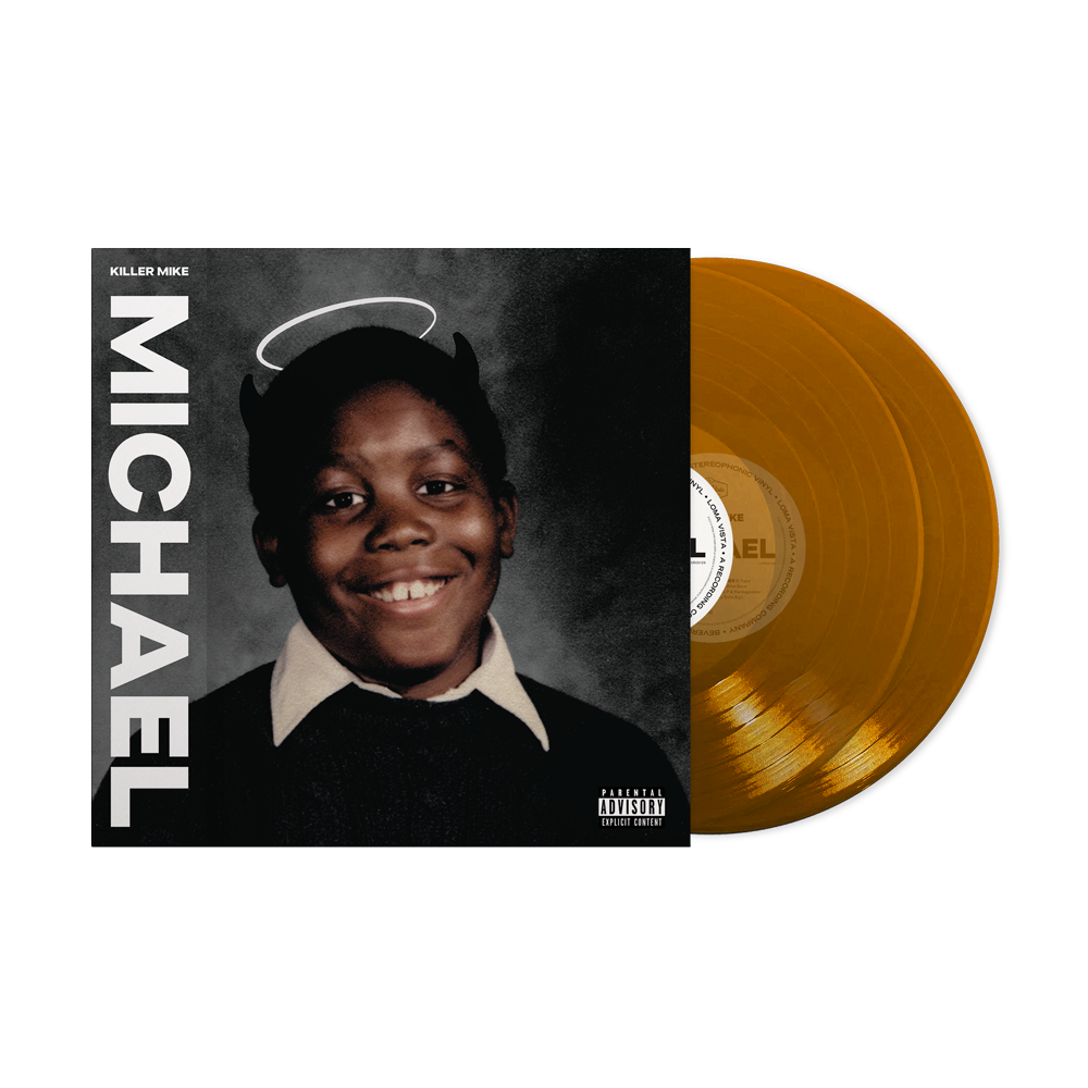 Michael: Limited Amber Vinyl 2LP & Exclusive Patch