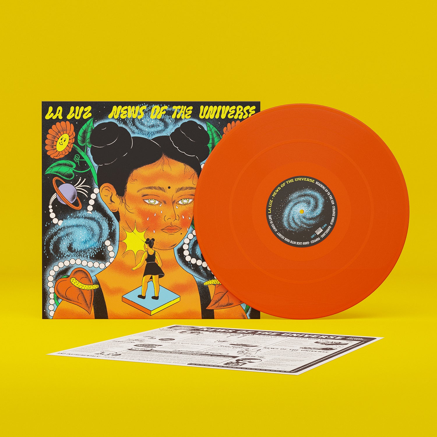 La Luz - News of the Universe: 'LUZER' Orange Vinyl LP
