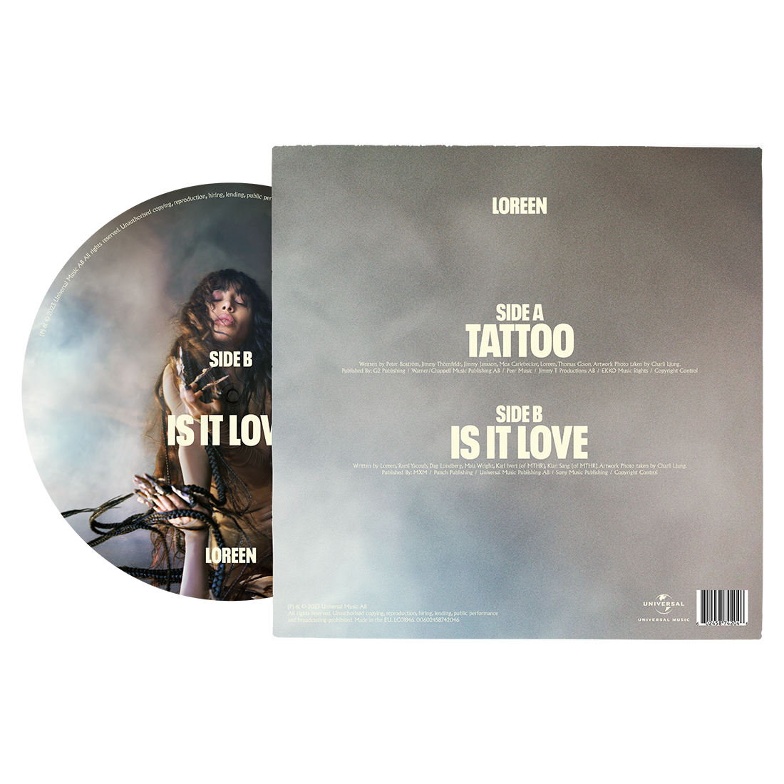 Loreen - Tattoo / Is It Love 7" Vinyl