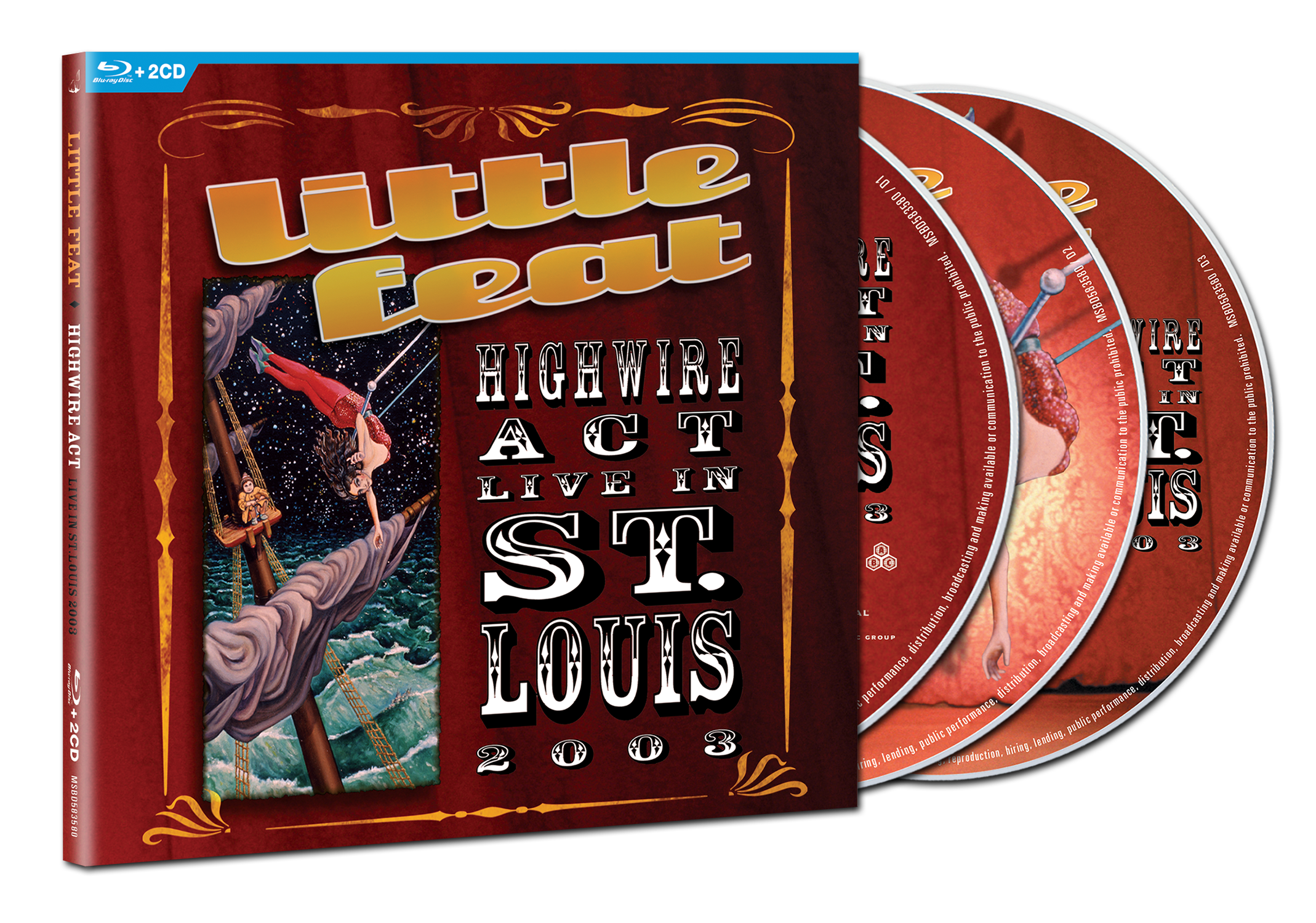 Little Feat - Highwire Act - Live In St. Louis 2003: BD + 2CD