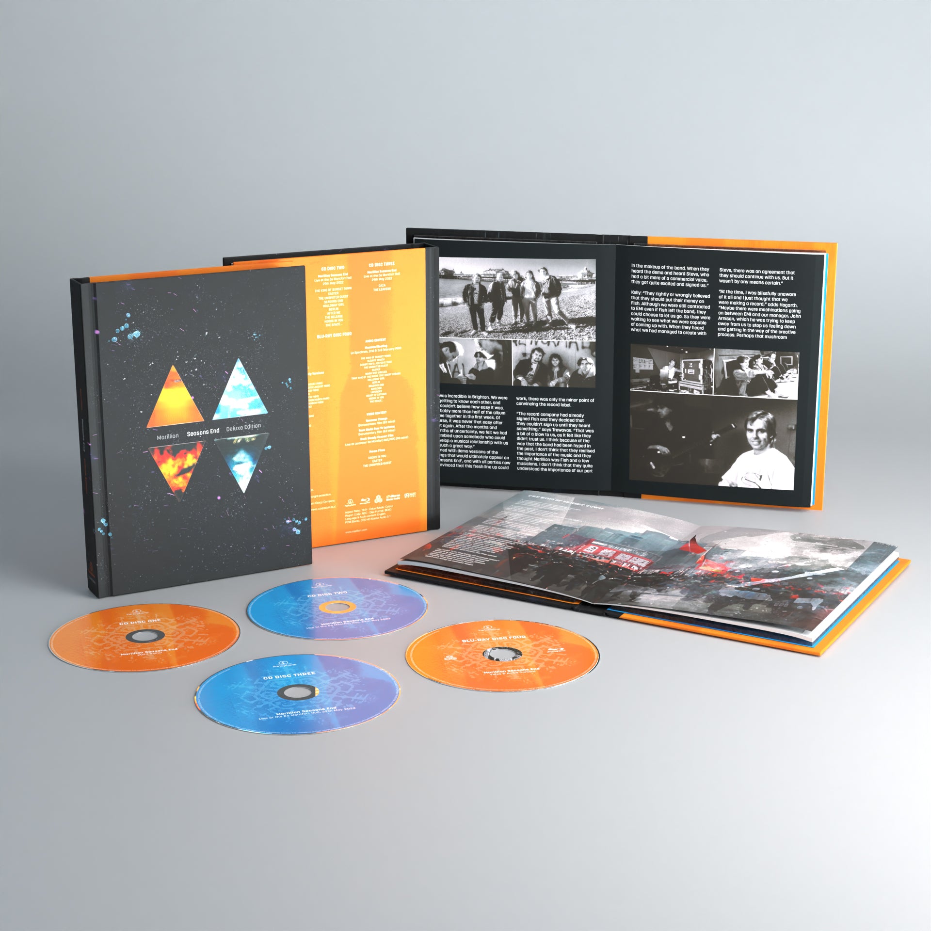 Marillion - Season’s End (Deluxe Edition): 3CD + Blu-Ray
