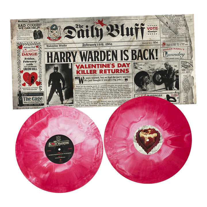 Paul Zaza - My Bloody Valentine (OST): Limited Red & White Vinyl 2LP